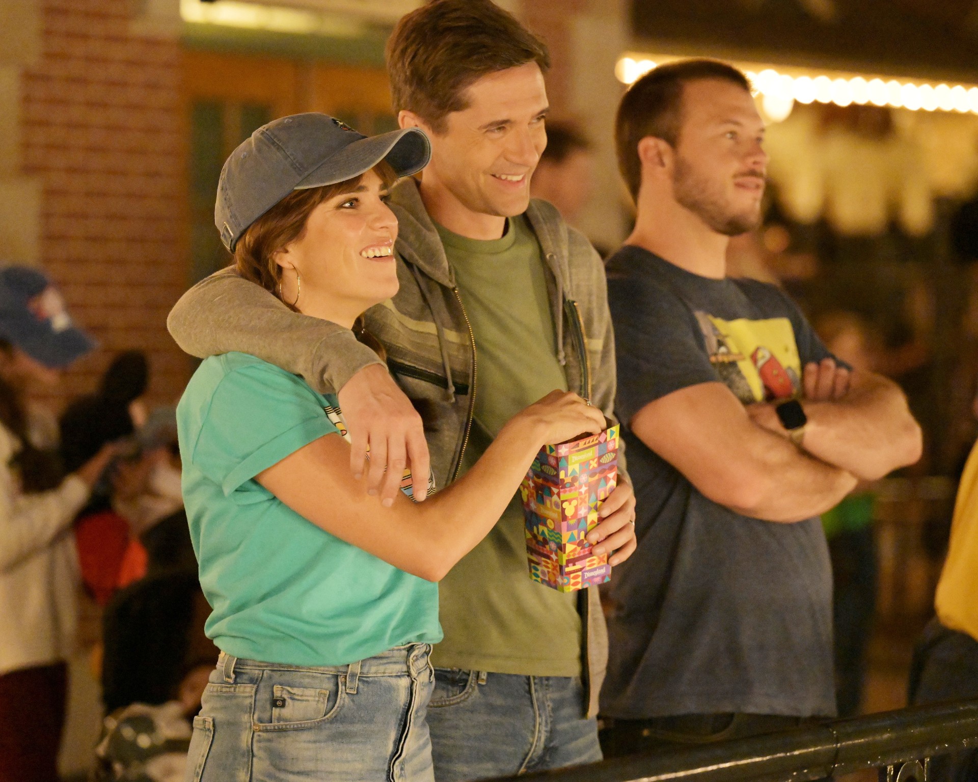 Karla Souza, Topher Grace, Jimmy Tatro in Home Economics