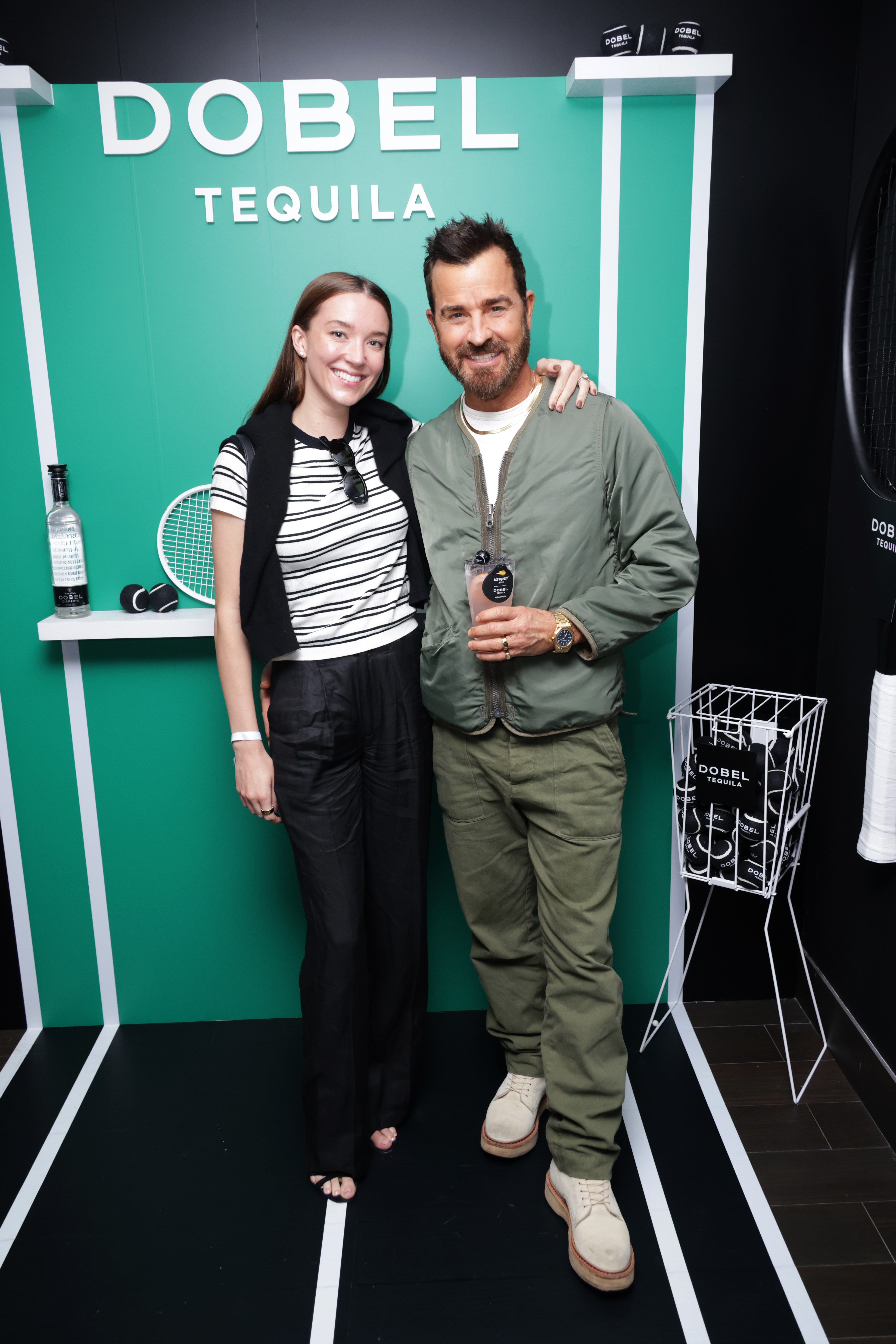 Justin Theroux and Nicole Brydon Bloom