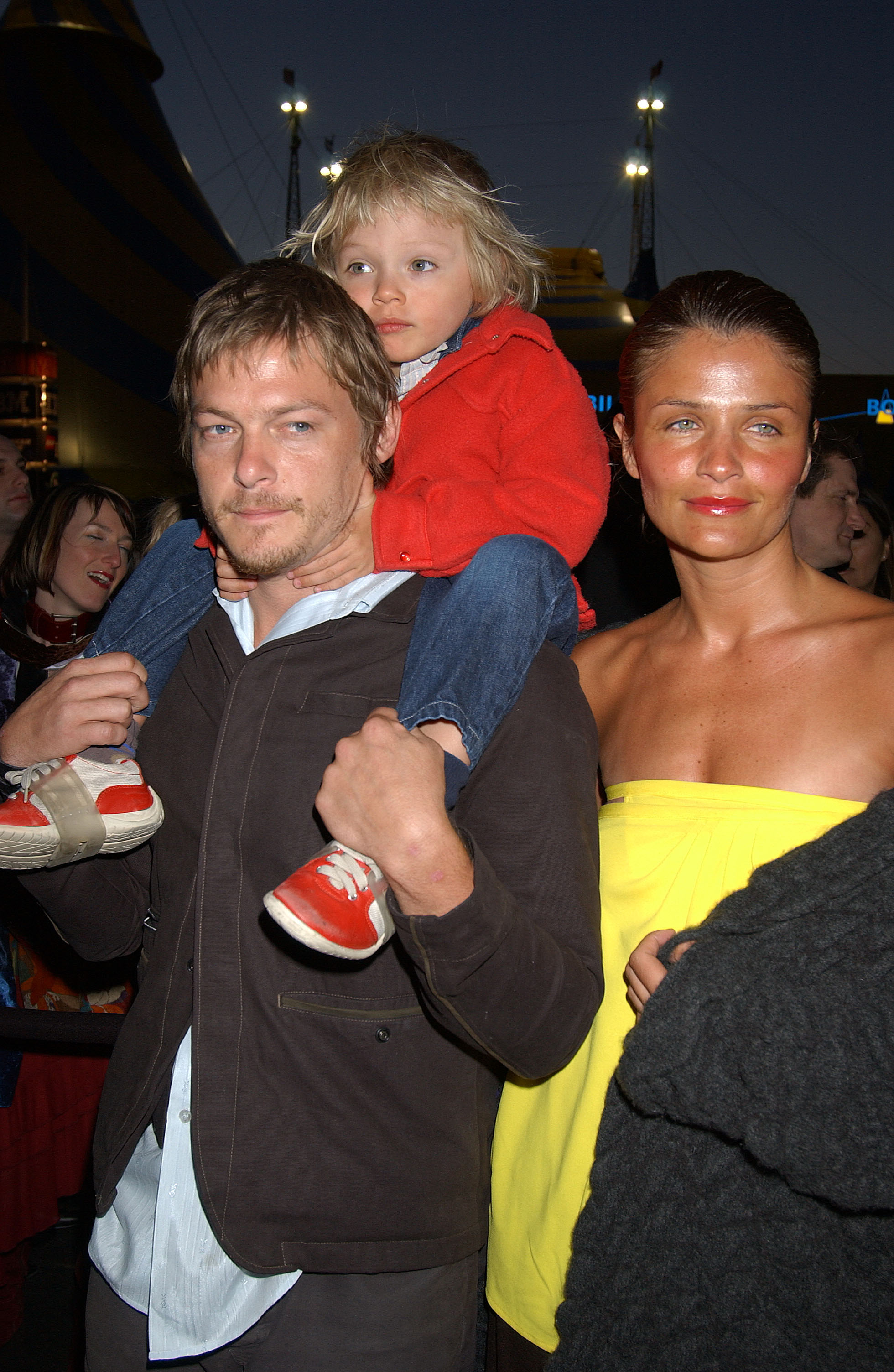 Norman Reedus, Mingus Reedus, Helena Christensen