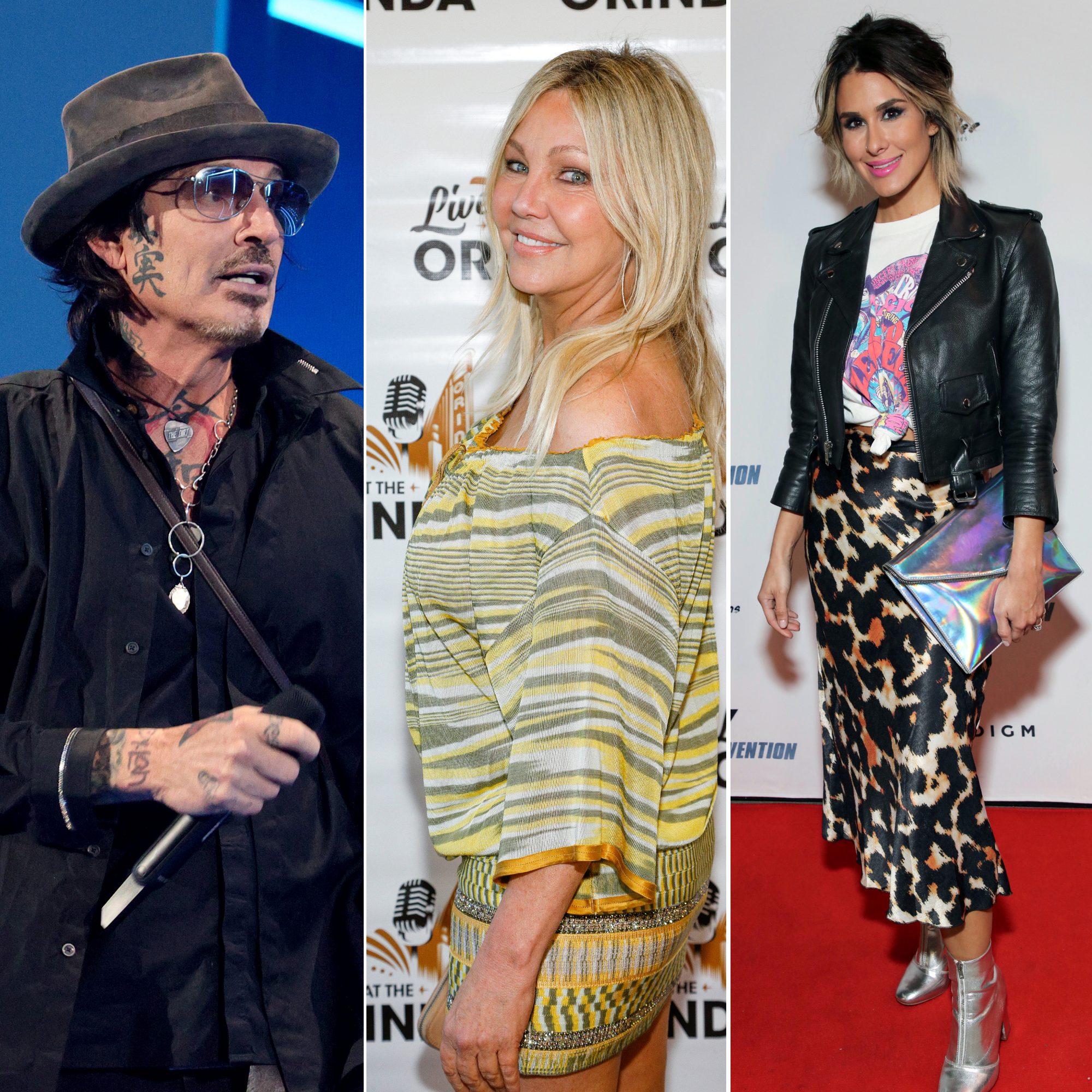 Tommy Lee, Heather Locklear, and Brittany Furlan