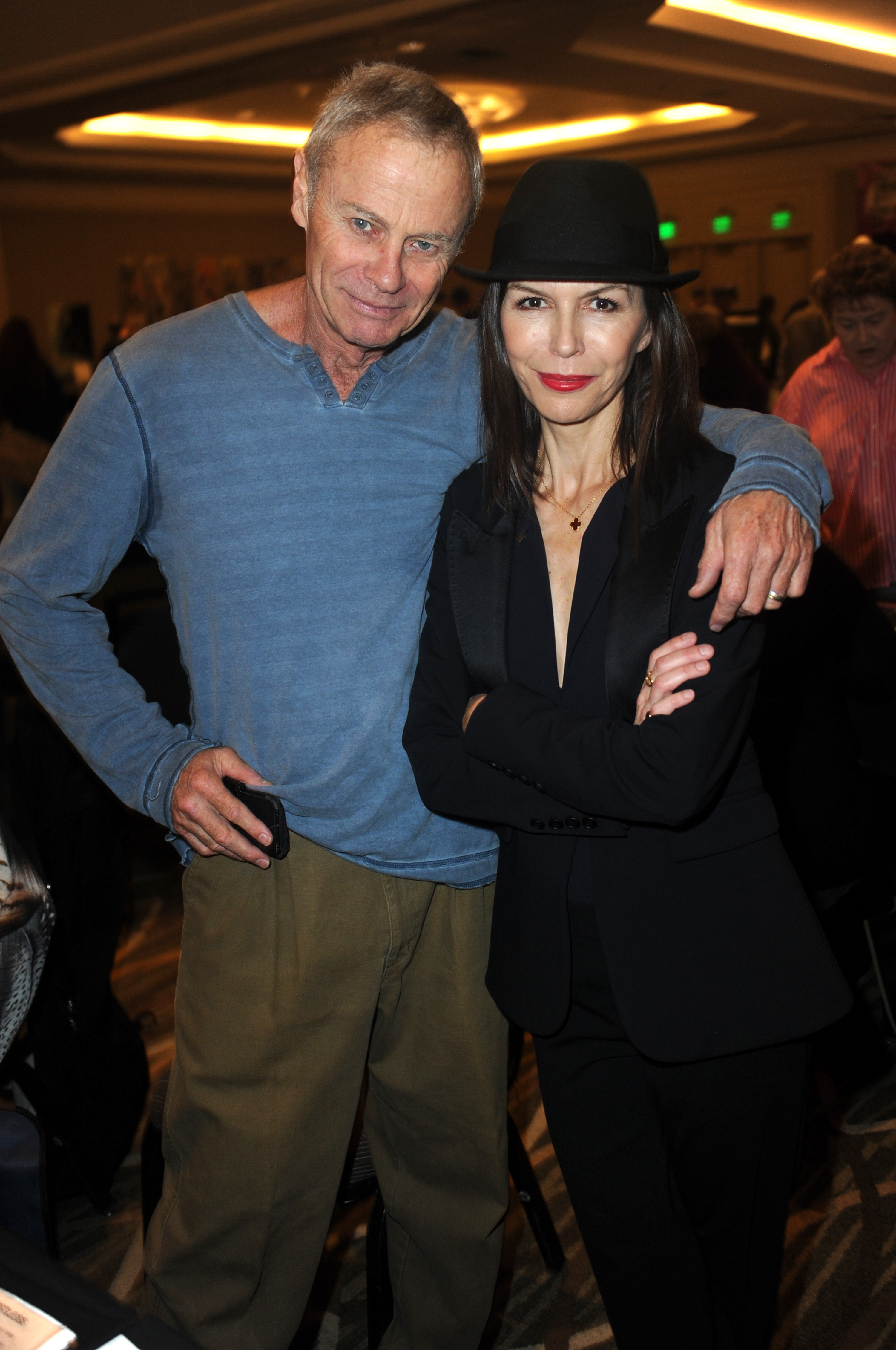 Tristan Rogers and Finola Hughes