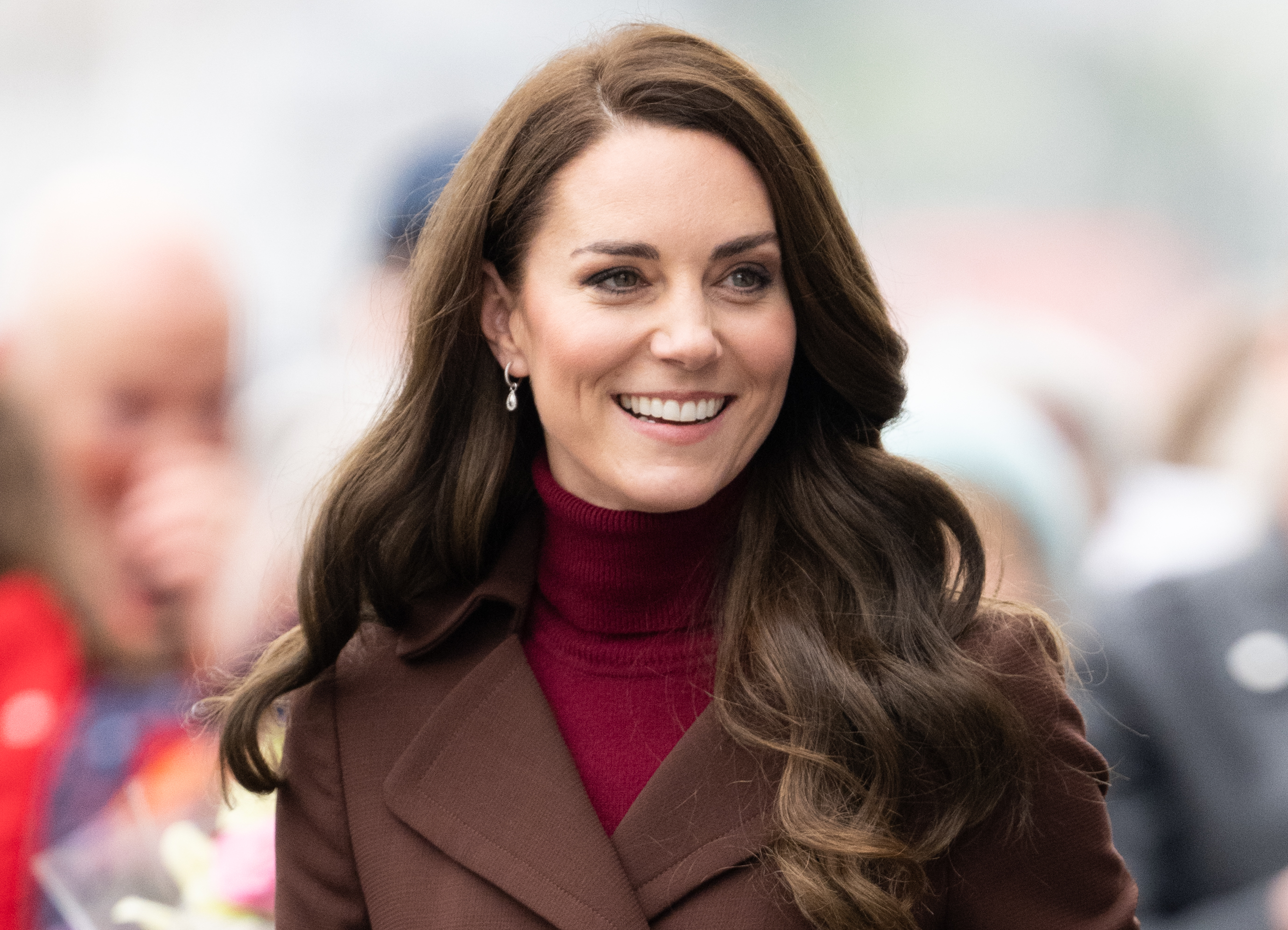 Catherine, Princess of Wales visits The National Maritime Museum on February 09, 2023 in Falmouth, England. Their Royal Highnesses are visiting Cornwall for the first time since becoming the Duke and Duchess of Cornwall.