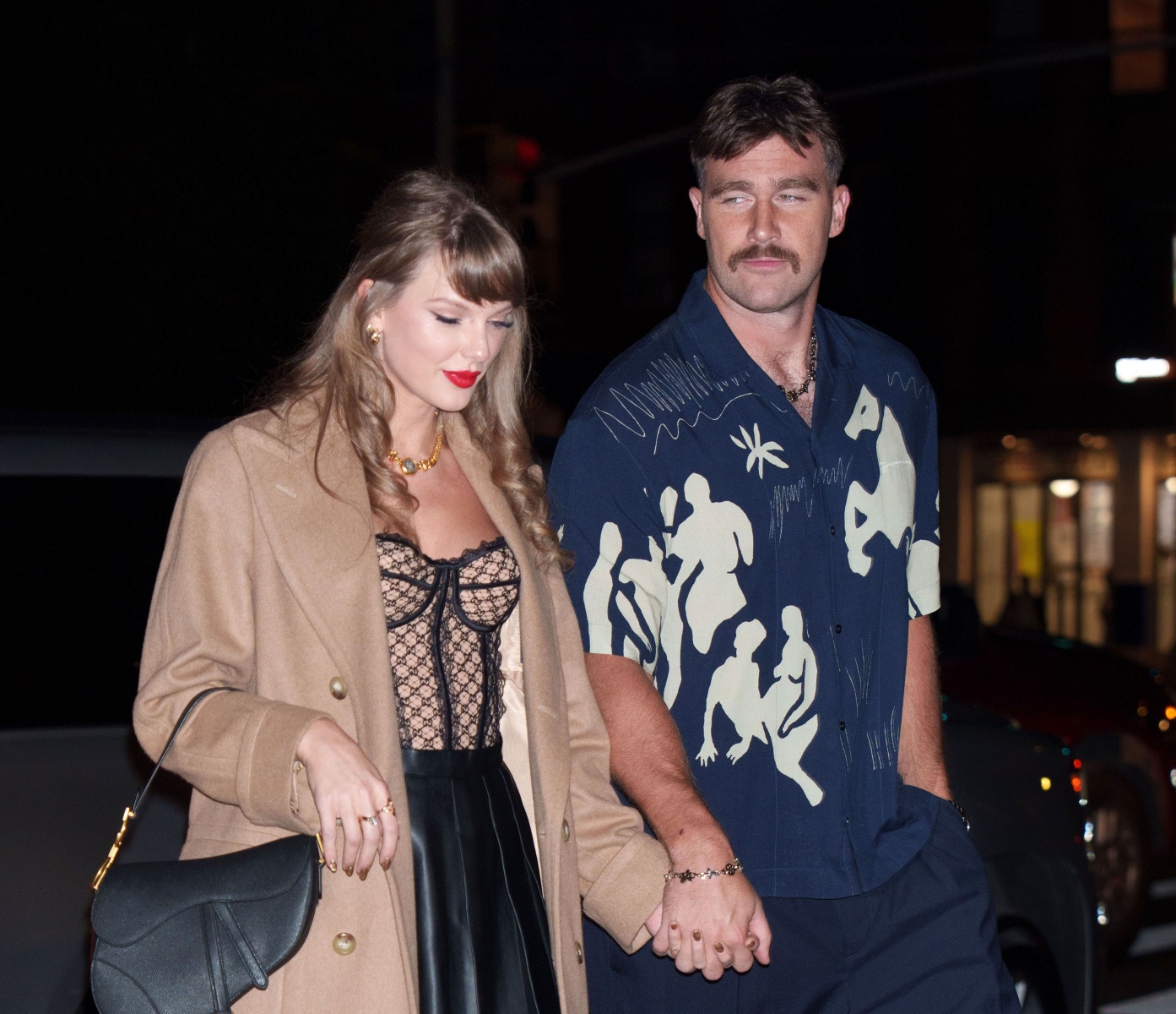 Man Arrested at Travis Kelces Home After Trying to Deliver Taylor Swift Deposition Papers