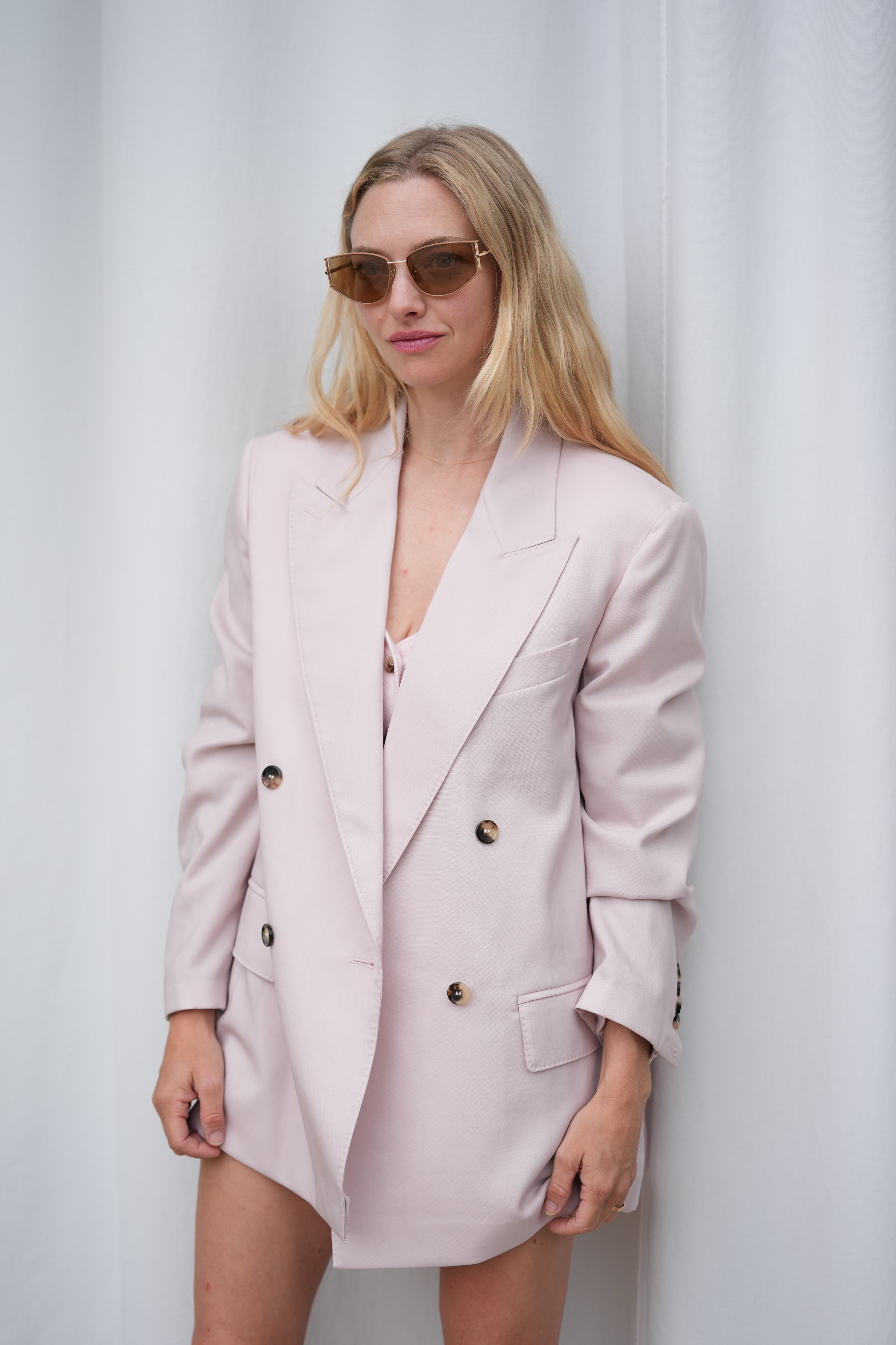 Amanda Seyfried is seen at the 82nd Venice International Film Festival on August 30, 2025 in Venice, Italy.