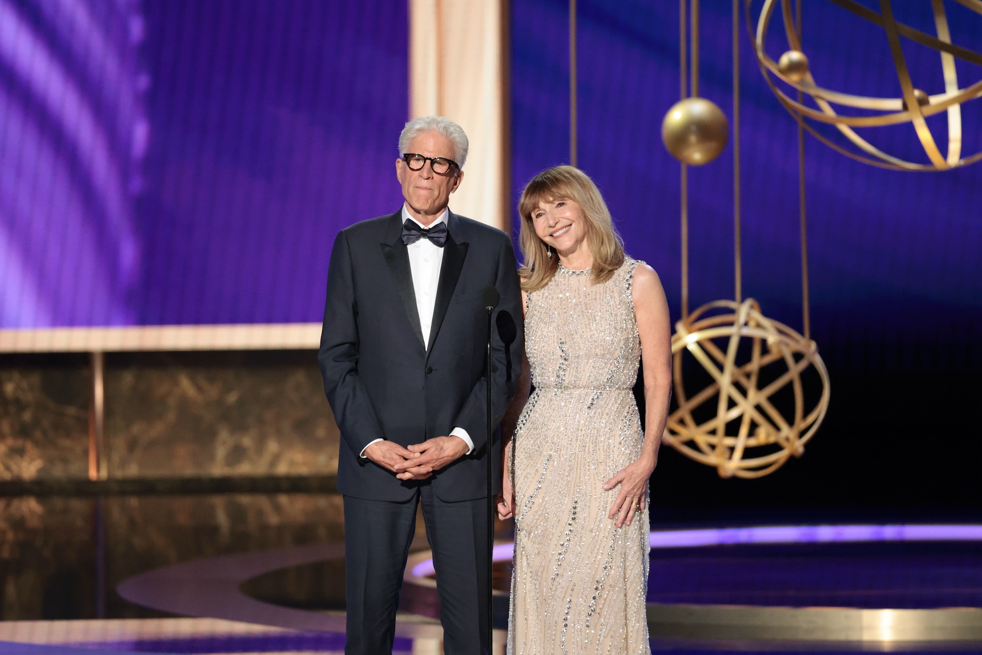 Ted Danson and Mary Steenburgen at 2025 Emmys