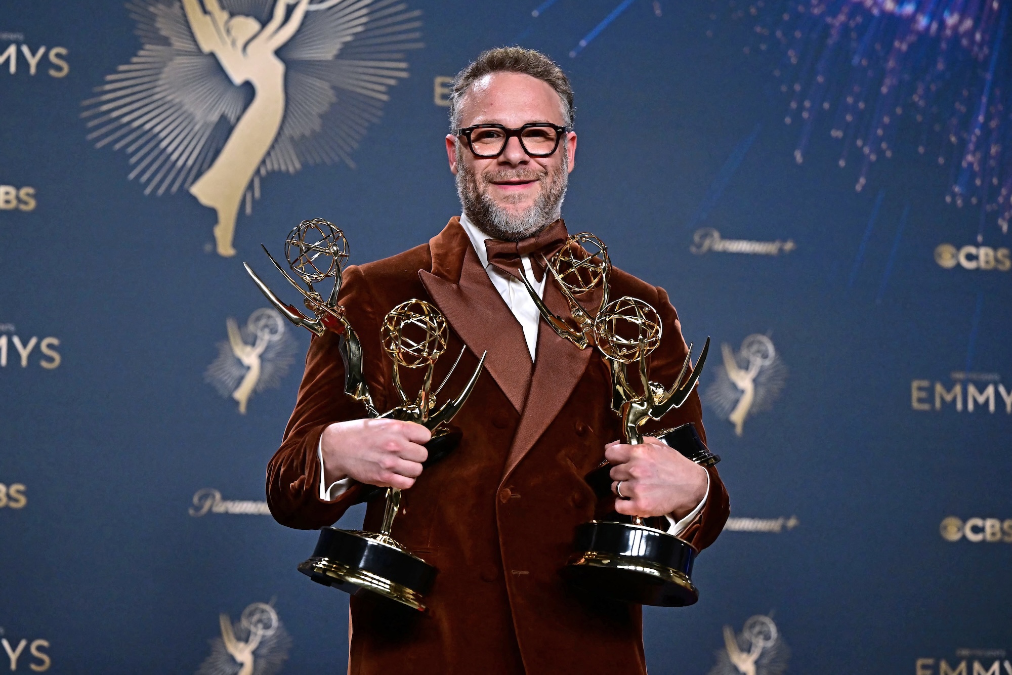 Seth Rogen Jokes Emmy Wins Will Help Get New Guest Stars for 'The Studio' Season 2