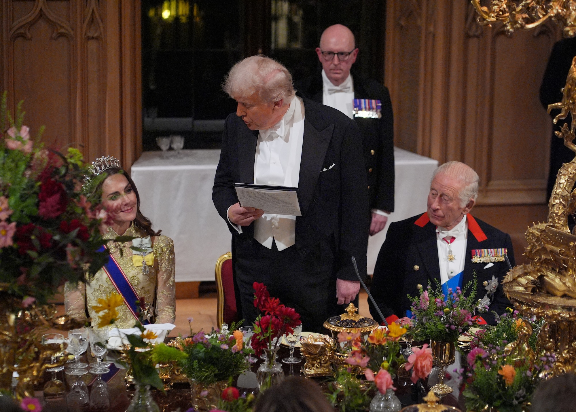 Princess Kate Middleton and Donald Trump