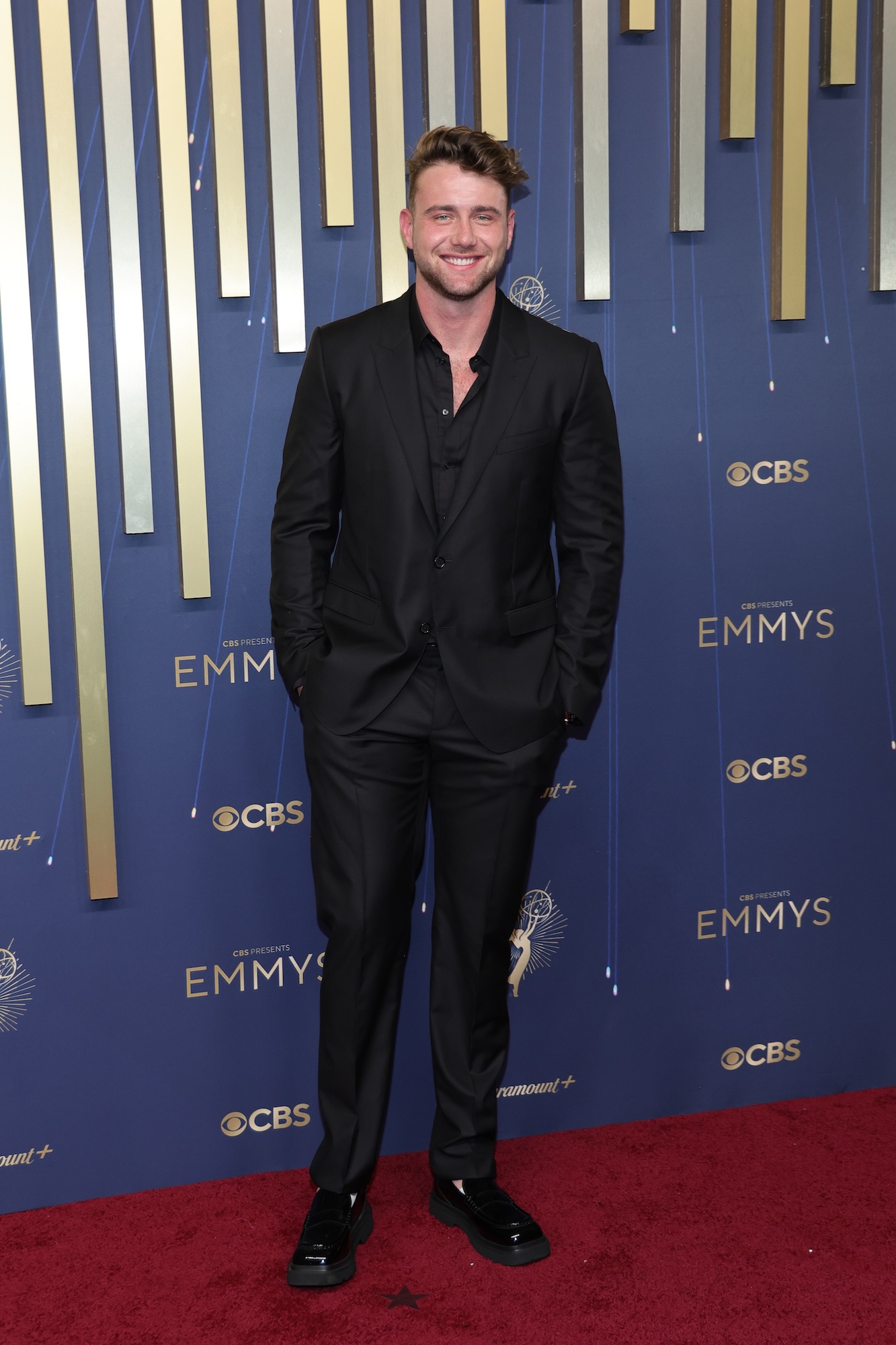 Harry Jowsey Laughs Off His 2025 Emmys Glambot Moment: ‘My Eyes Were Cooked’