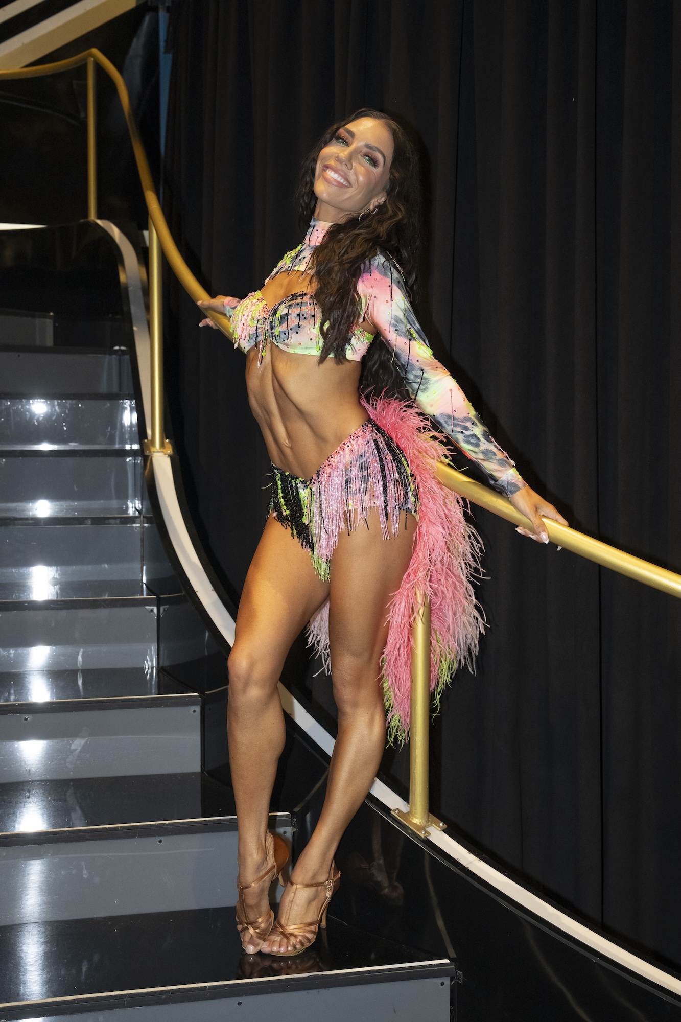 DWTS' Jenna Johnson Says Fan Reactions to Her Chiseled Abs in Sultry Costume Are Making Her 'Blush'