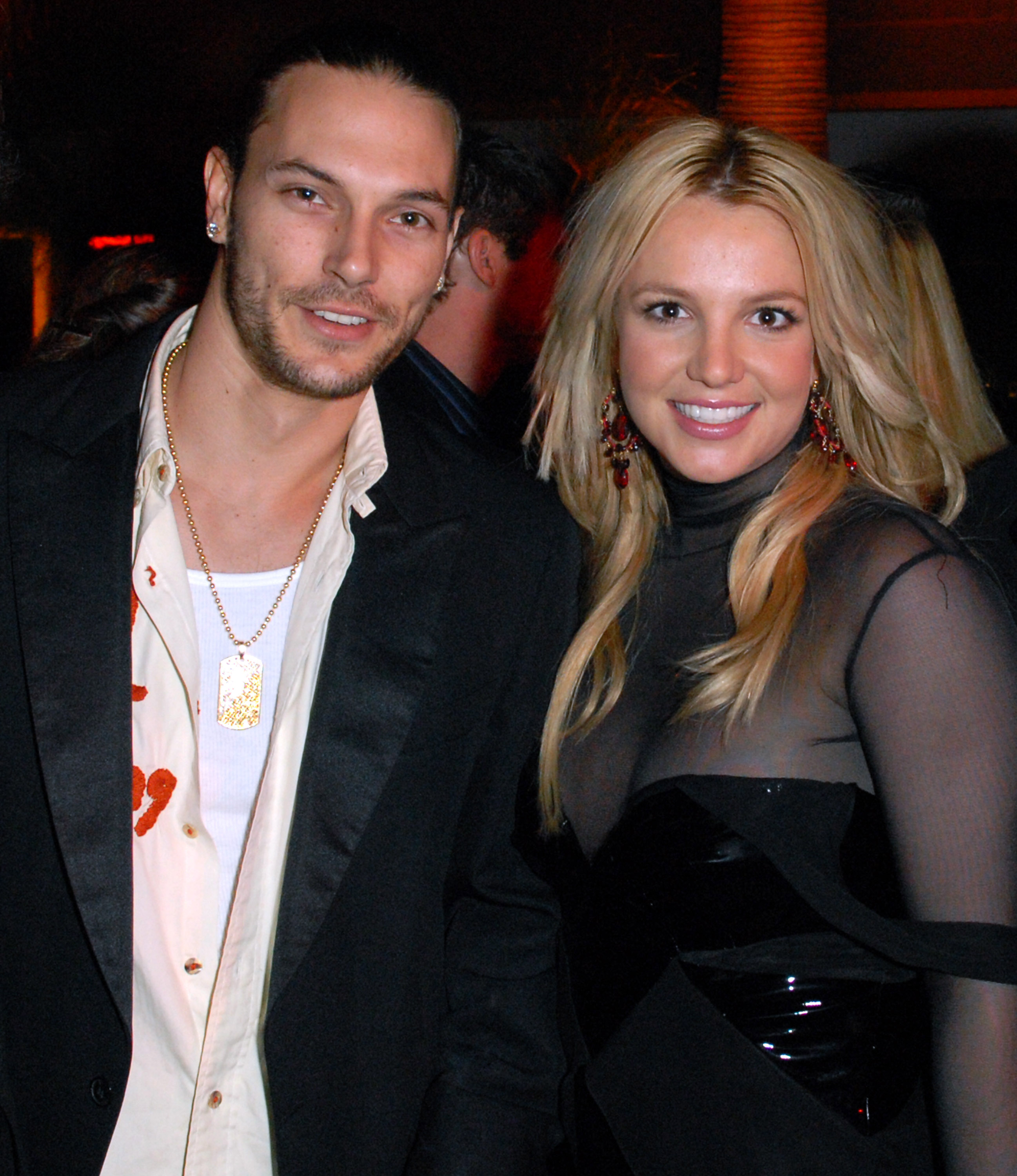 Kevin Federline and Britney Spears