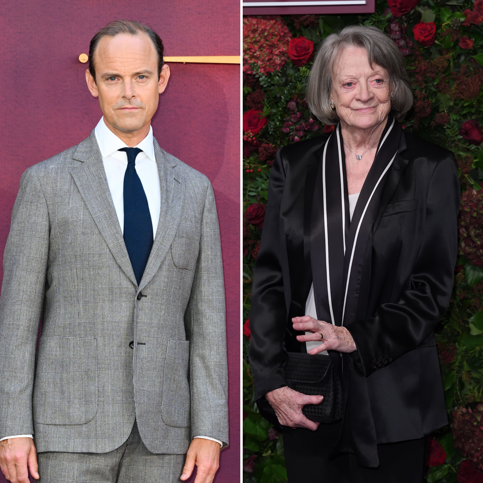 Harry Hadden-Paton on working with maggie smith