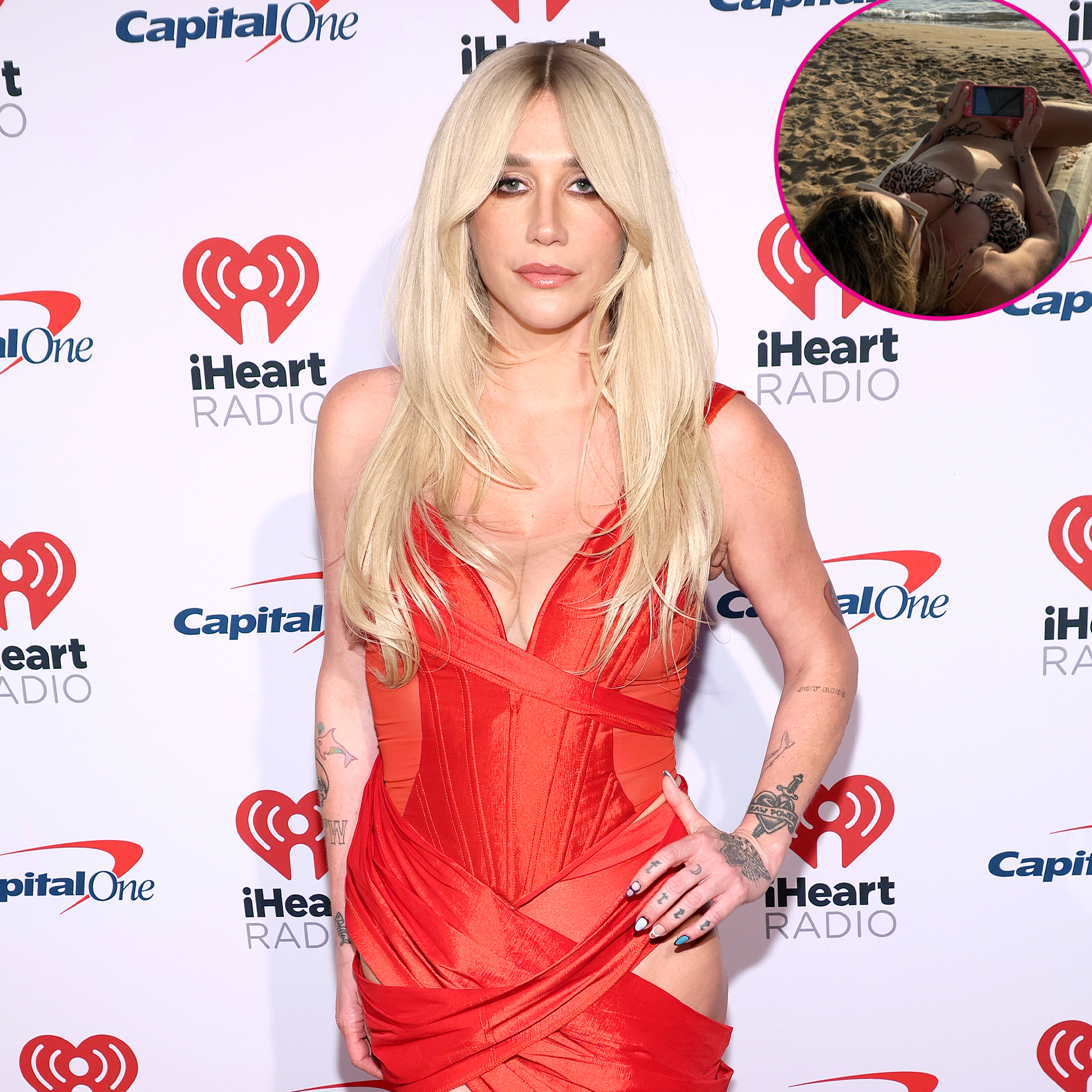 Kesha Shows Off Her Figure in a Bikini