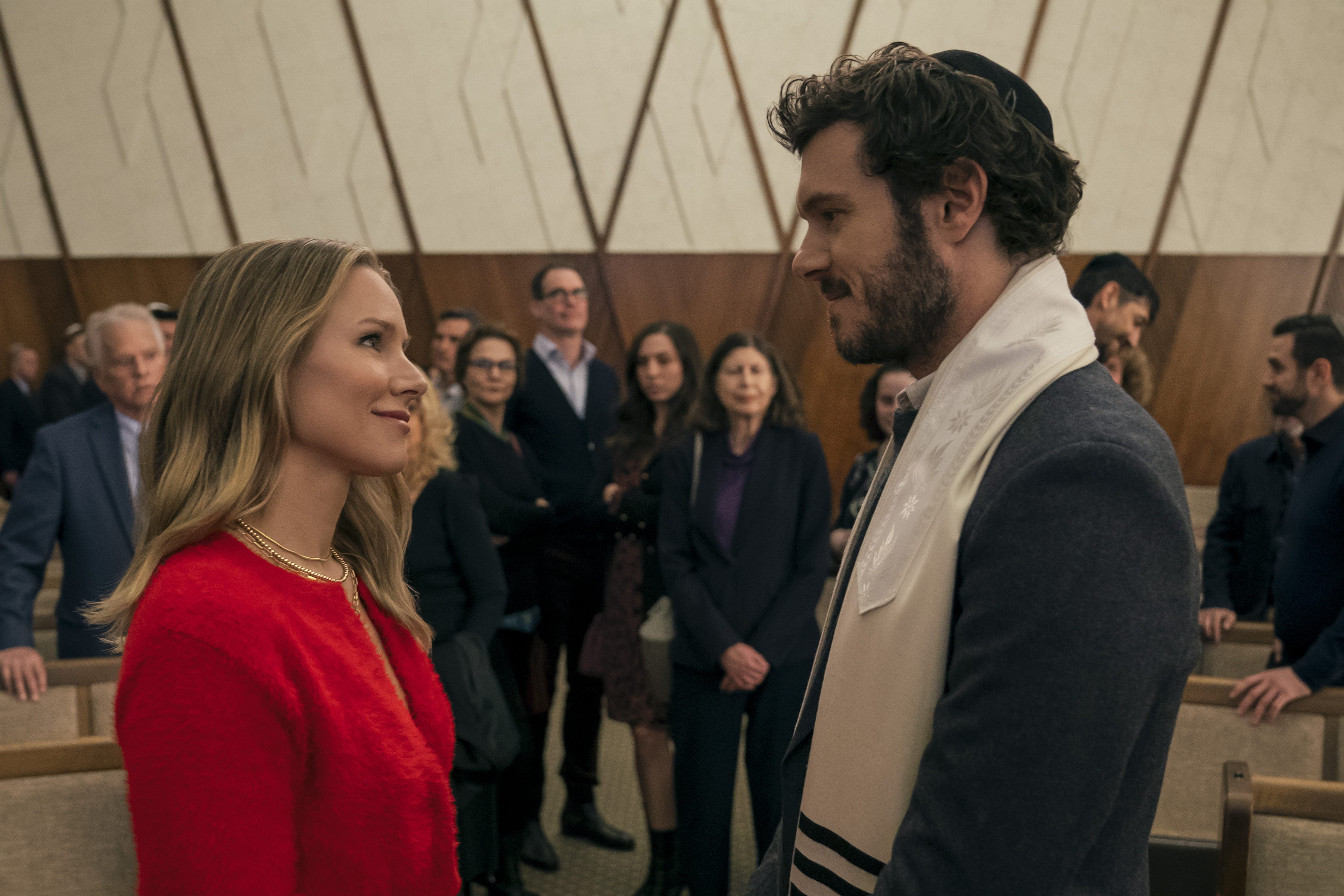 Nobody Wants This' Kristen Bell, Adam Brody Question 'Doomed' Interfaith Love