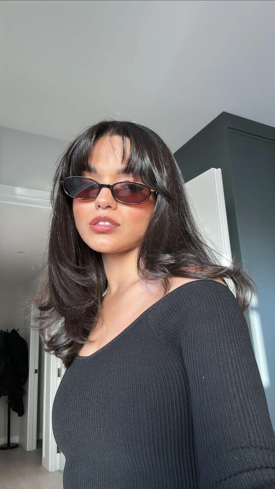 Rachel Zegler Debuts Bangs 008