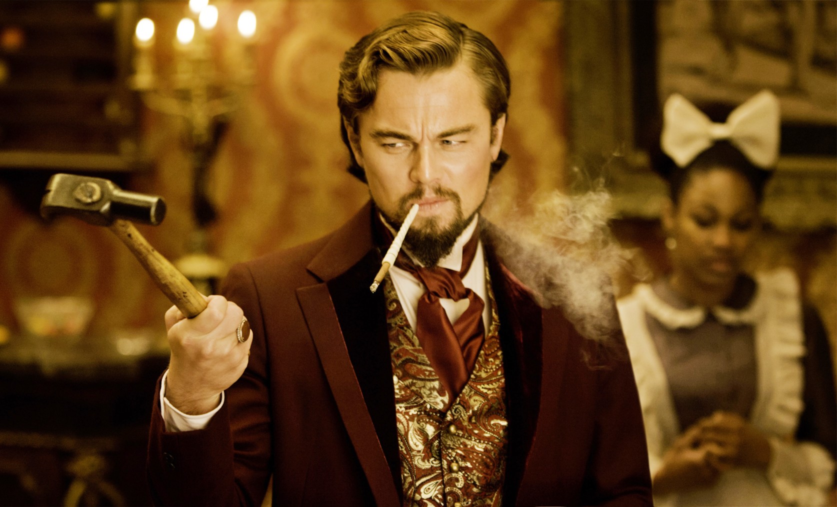 Leonardo DiCaprio in Django Unchained