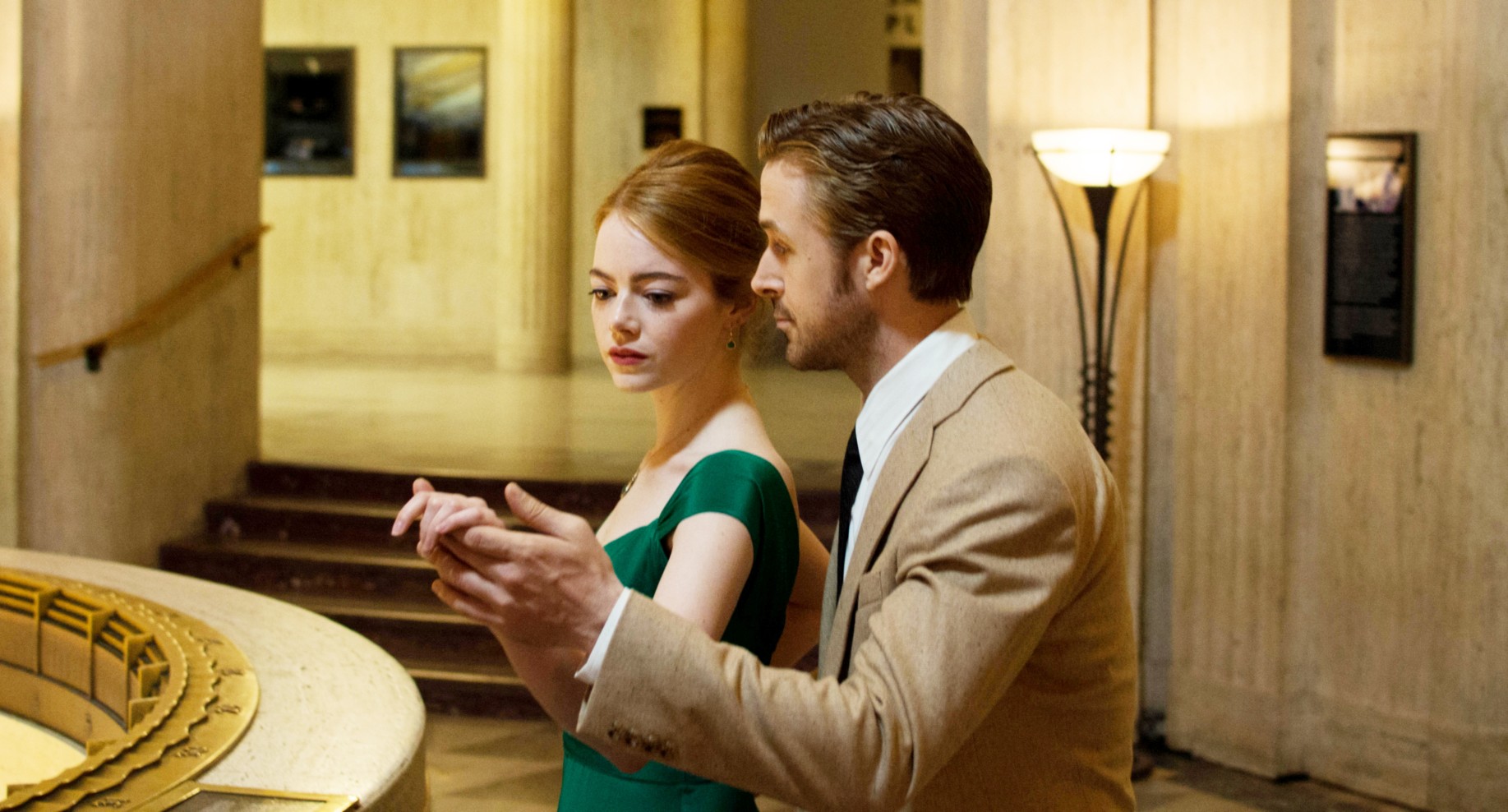 Emma Stone and Ryan Gosling in La La Land