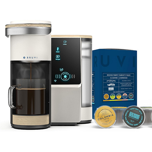 Bruvi Single-Serve Brewer Bundle