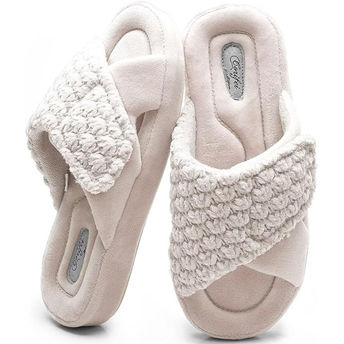 Corifei Orthotic Arch Support Memory Foam Slippers