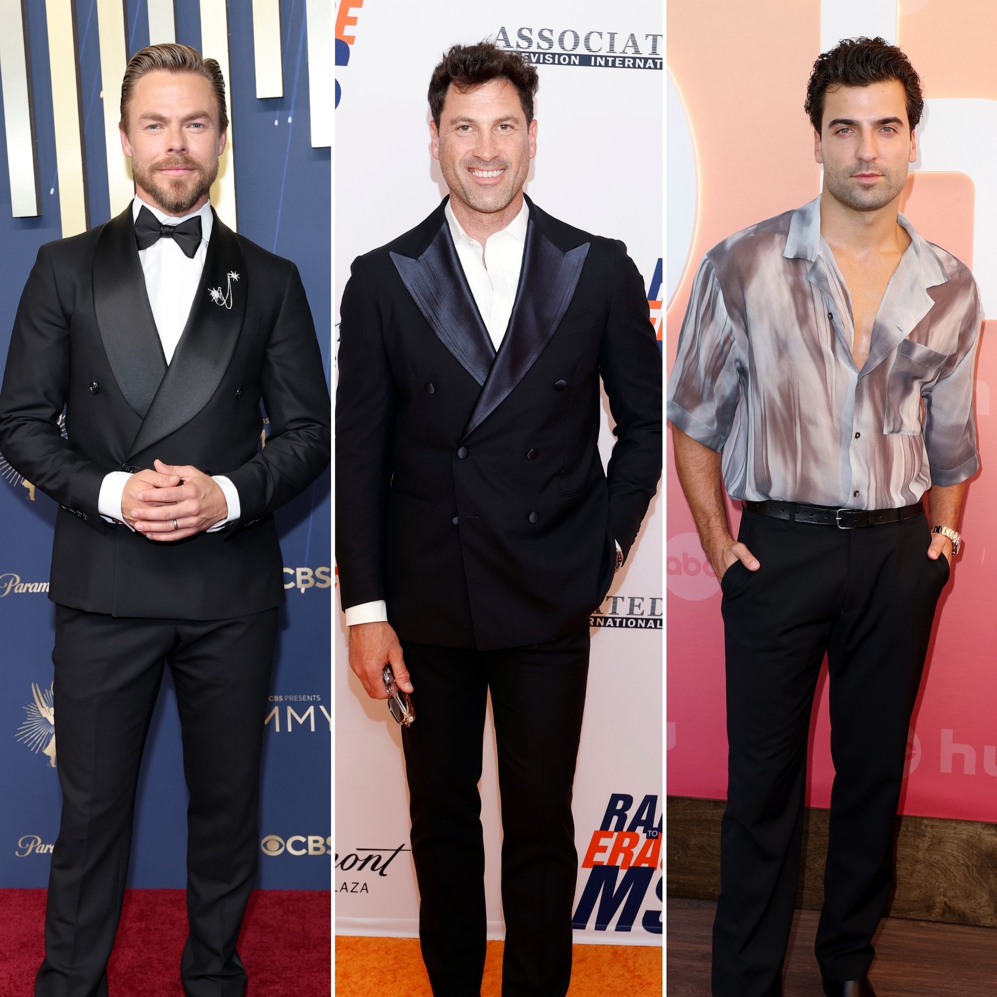 Derek Hough Supports Jan Ravnik on DWTS