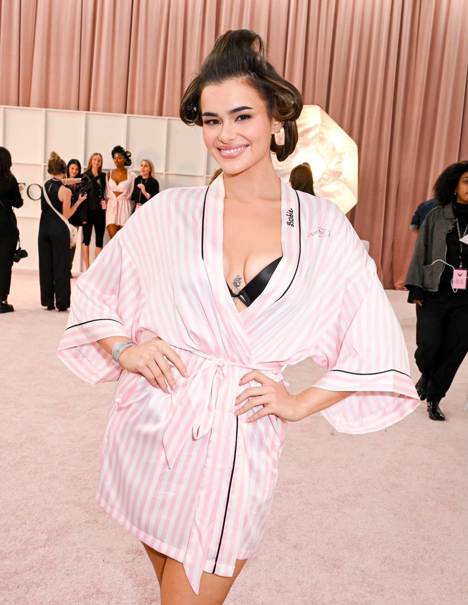 Euphoria's Barbie Ferreira Says She Was 'Gagged' When She Saw Her Sexy VS Fashion Show Look: 'Pinch Me Moment'