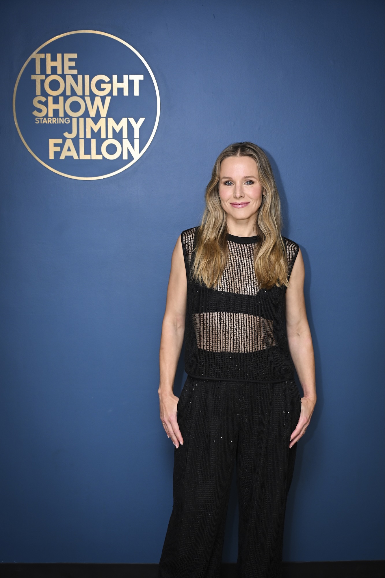 Kristen Bell Shows Off Her Bra Under a Sheer Mesh Top for NYC Outing Amid Dax Shepard Post Controversy