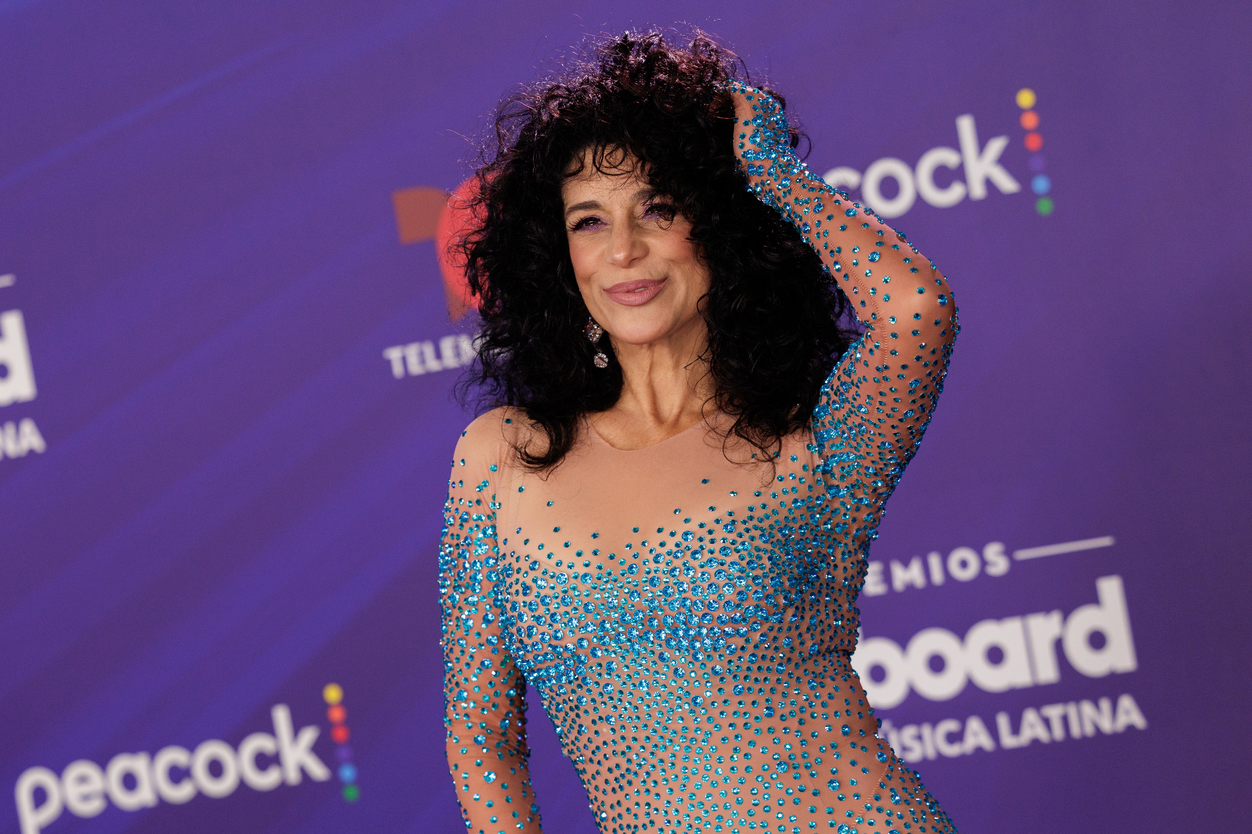 Karina en los Billboard Latin Music Awards.