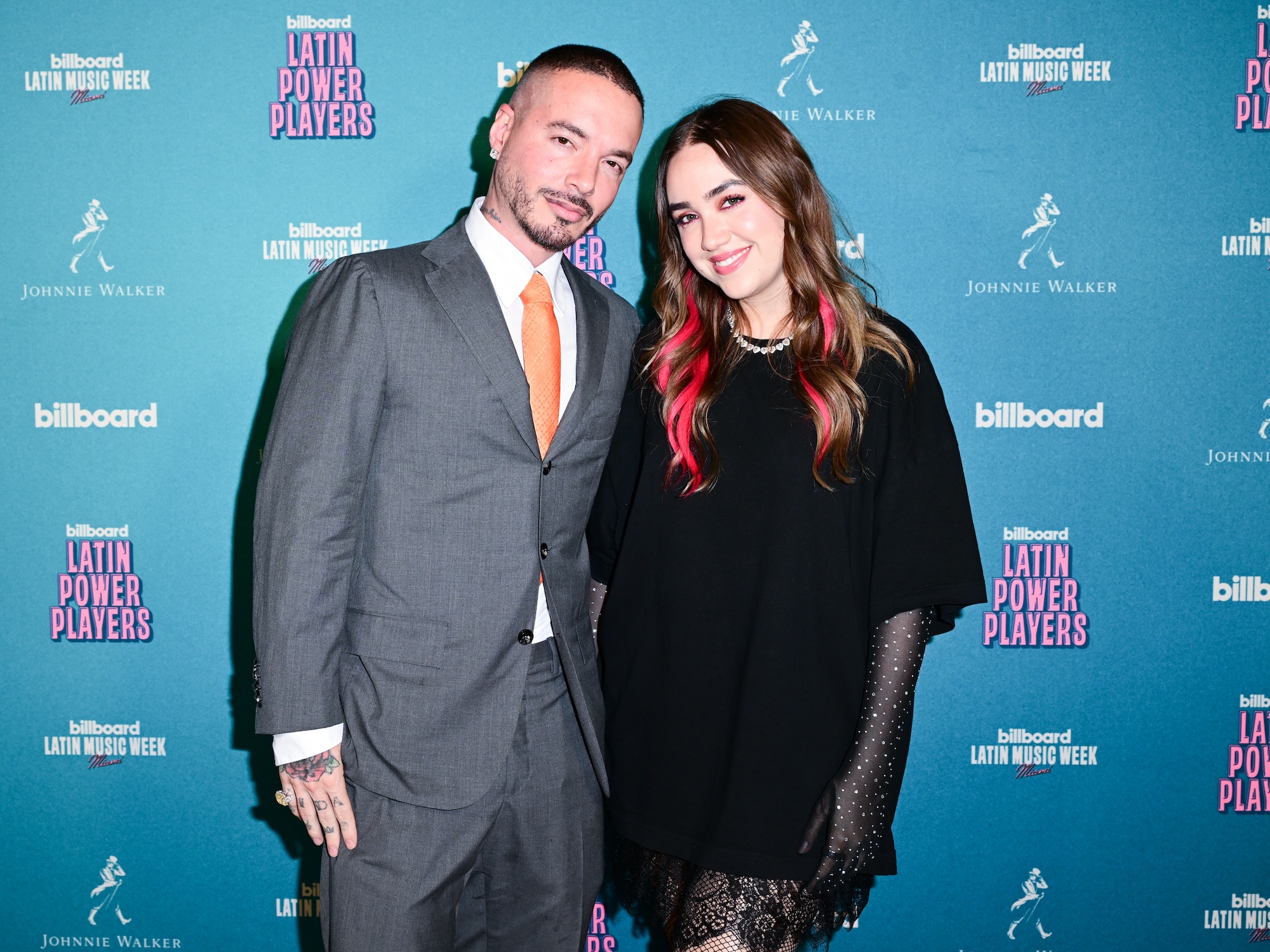 J Balvin y Ela Taubert