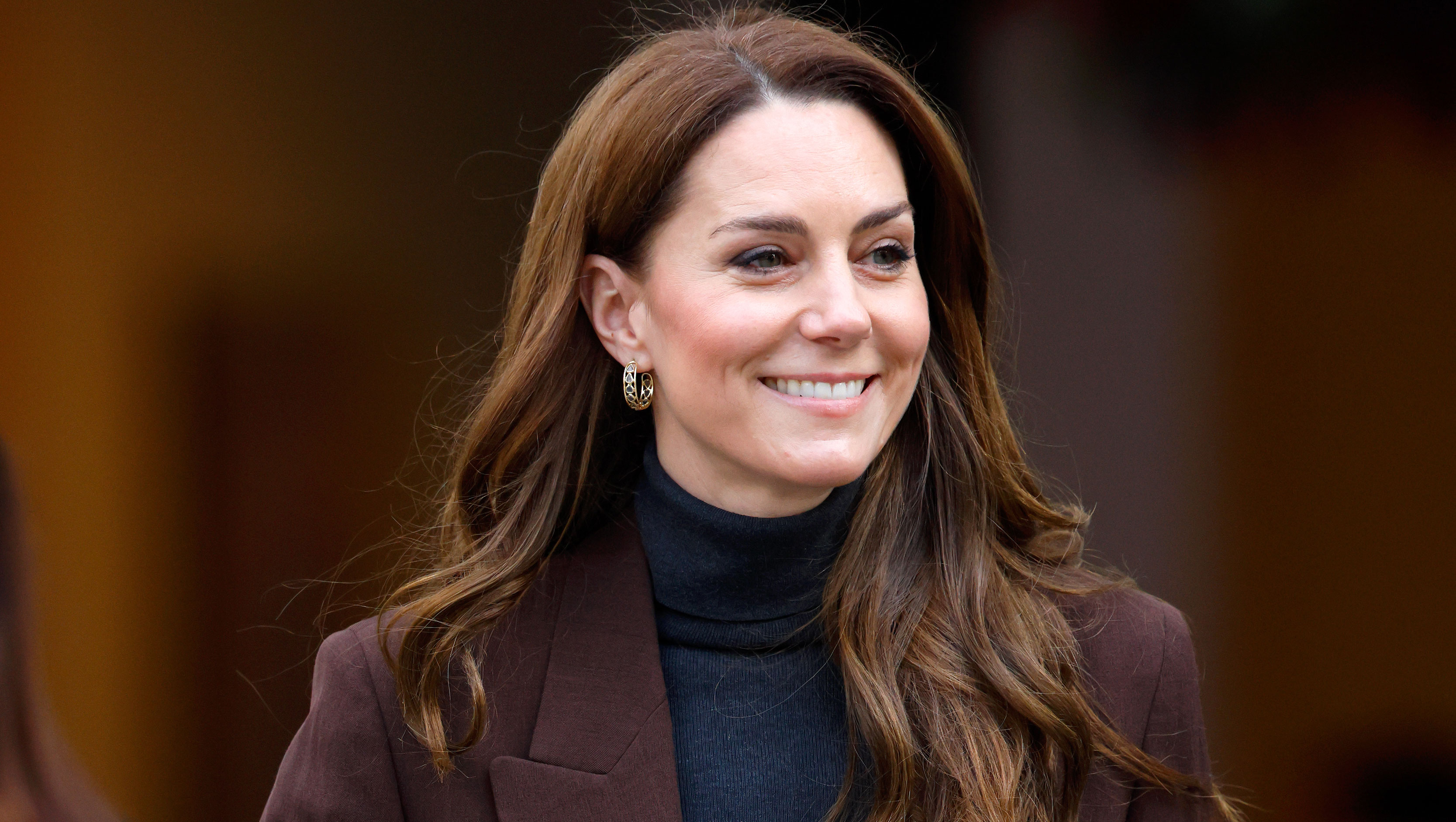 LONDON, UNITED KINGDOM - FEBRUARY 04: (EMBARGOED FOR PUBLICATION IN UK NEWSPAPERS UNTIL 24 HOURS AFTER CREATE DATE AND TIME) Catherine, Princess of Wales departs after attending the launch of the Bobeam Tree Trail at the National Portrait Gallery on February 4, 2025 in London, England. The interactive trail is a new project, from The Royal Foundation Centre for Early Childhood, based on the new Shaping Us Framework aimed at supporting the development of crucial social and emotional skills in under fives. (Photo by Max Mumby/Indigo/Getty Images)