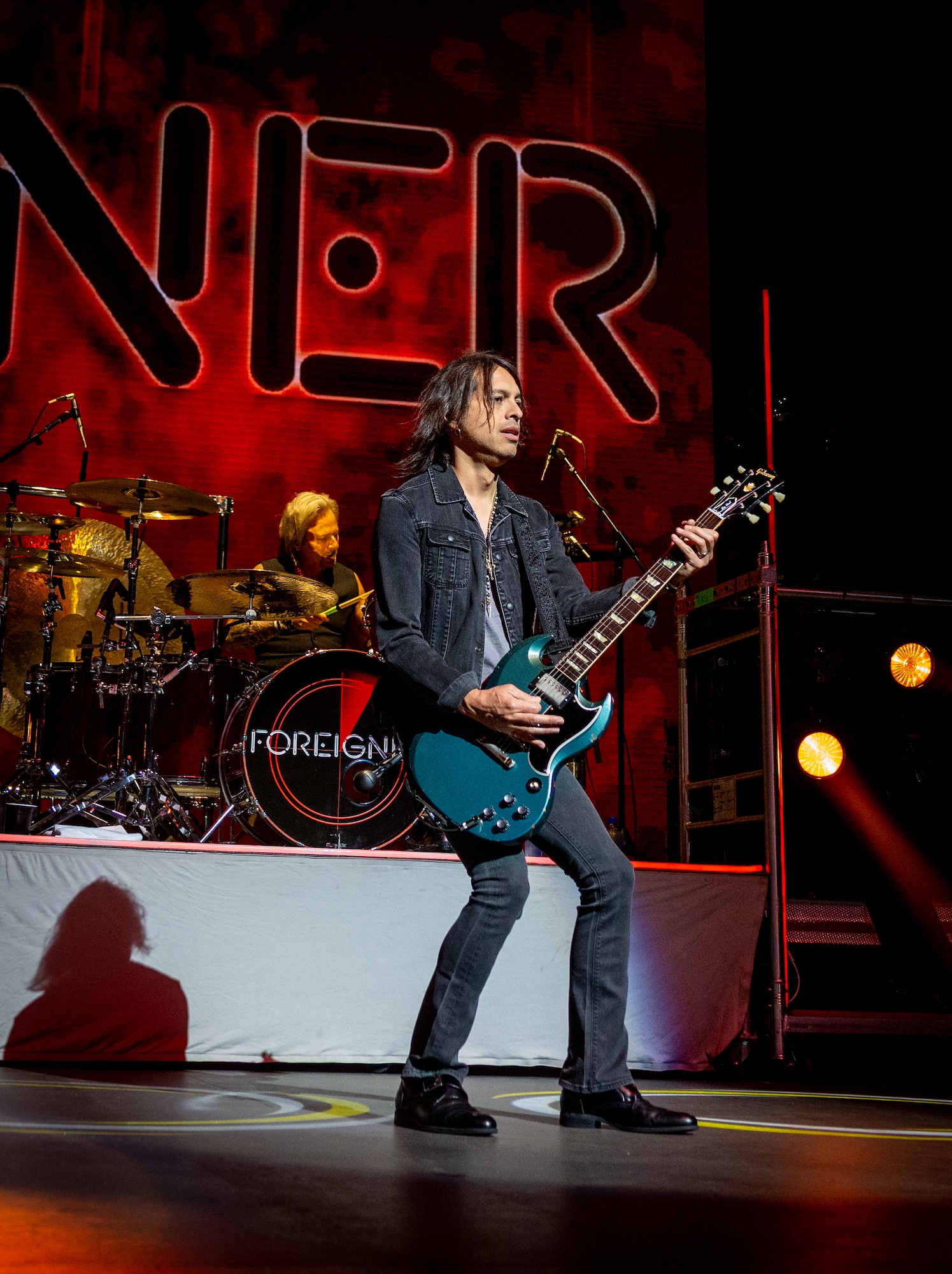 Luis Maldonado, frontman de la banda de rock Foreigner