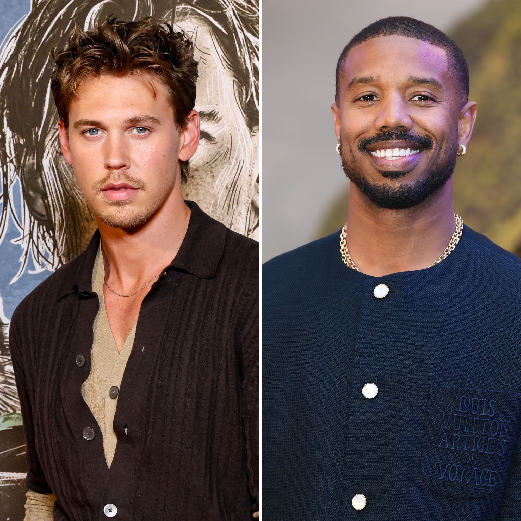 Austin Butler and Michael B. Jordan