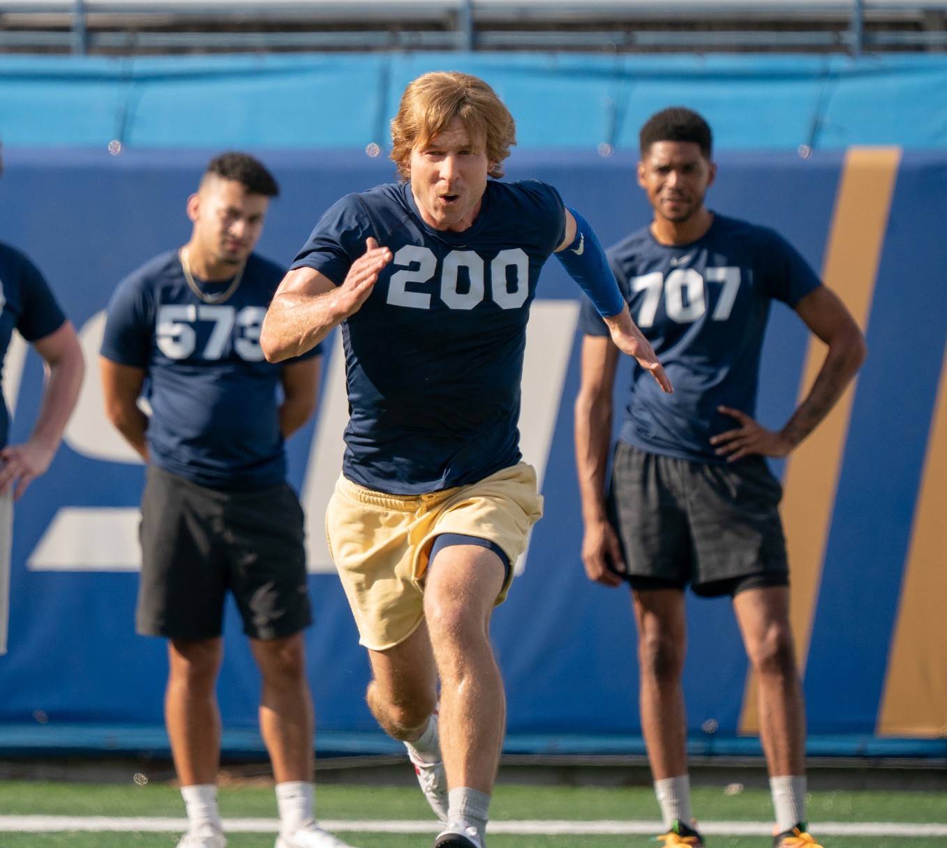 Glen Powell in Chad Powers