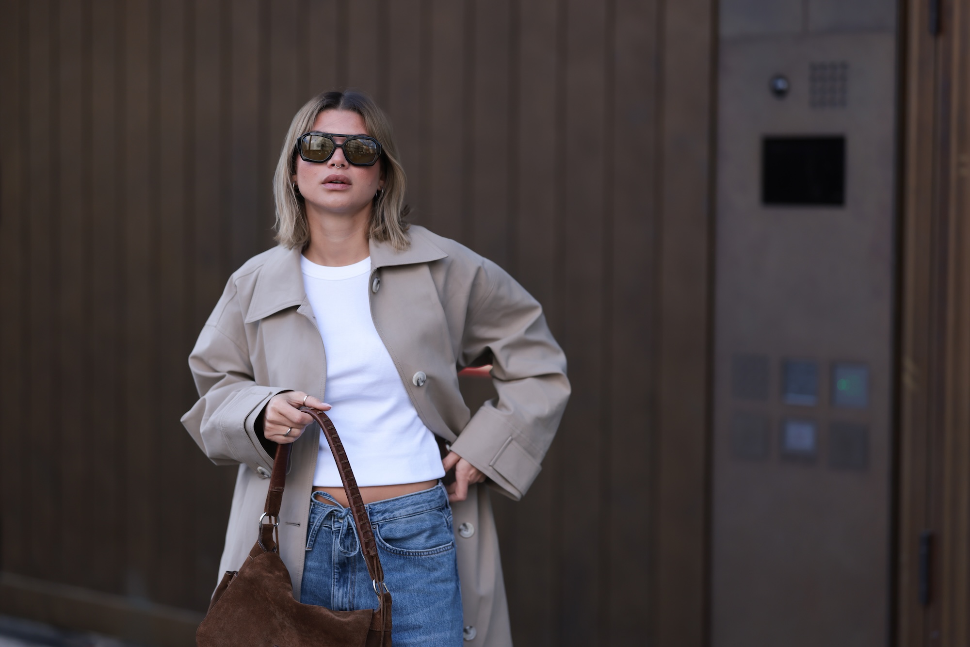 drawstring jeans