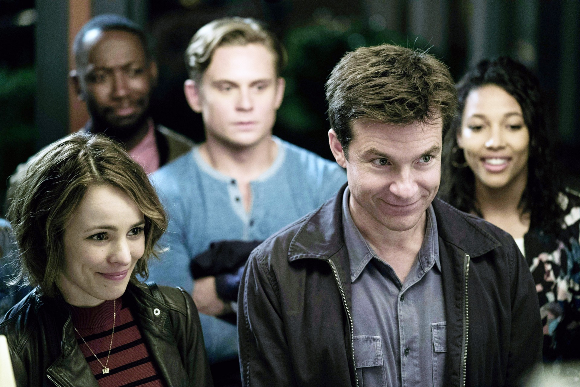 Rachel McAdams, Lamorne Morris, Billy Magnussen, Jason Bateman, Kylie Bunbury in Game Night