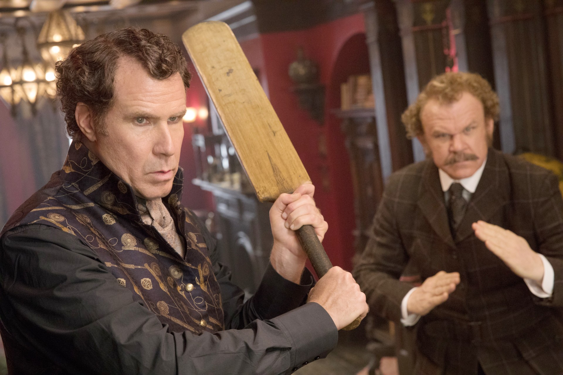 Will Ferrell and John C. Reilly in Holmes and Watson