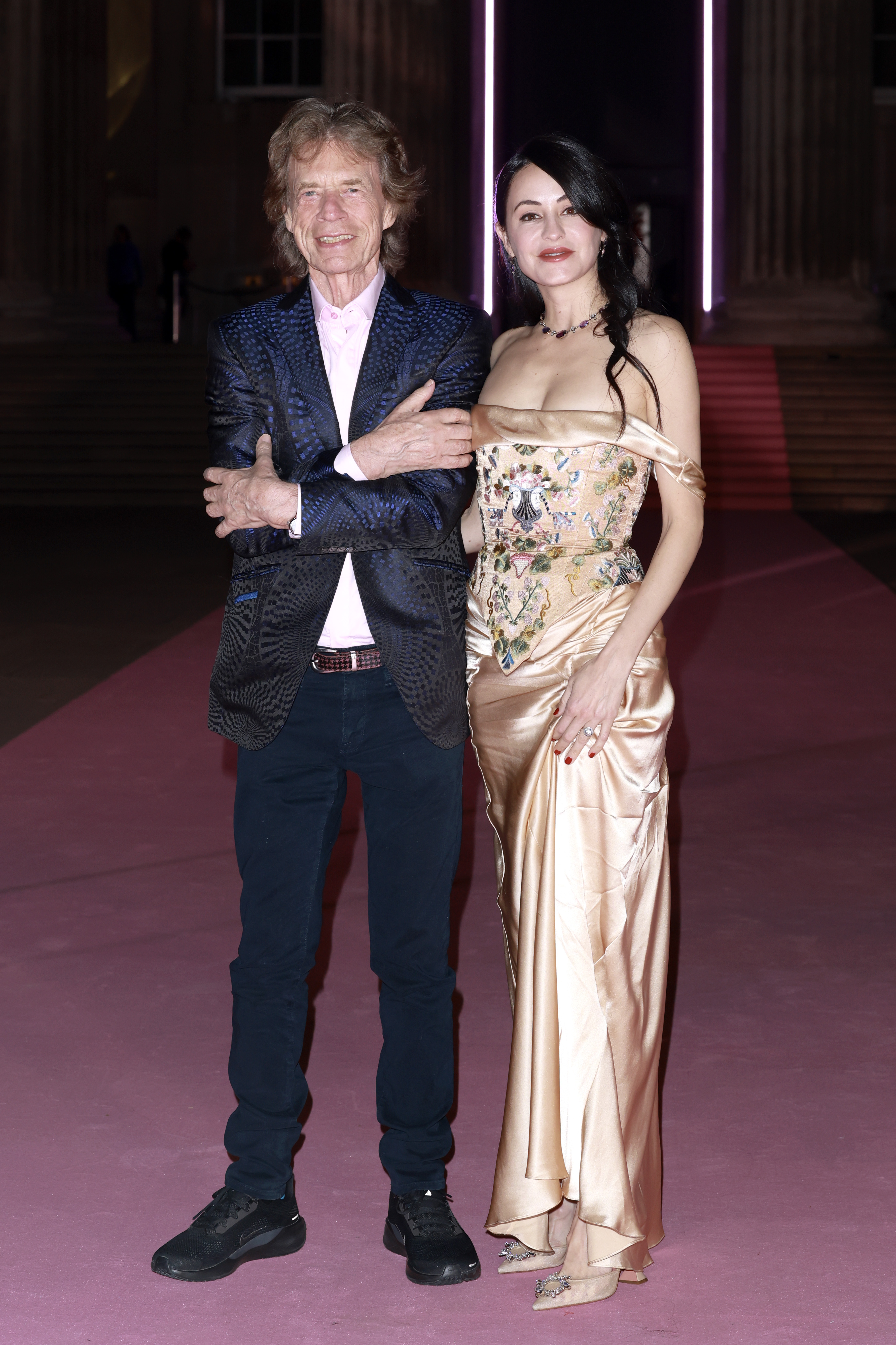 Mick Jagger and Melanie Hamrick