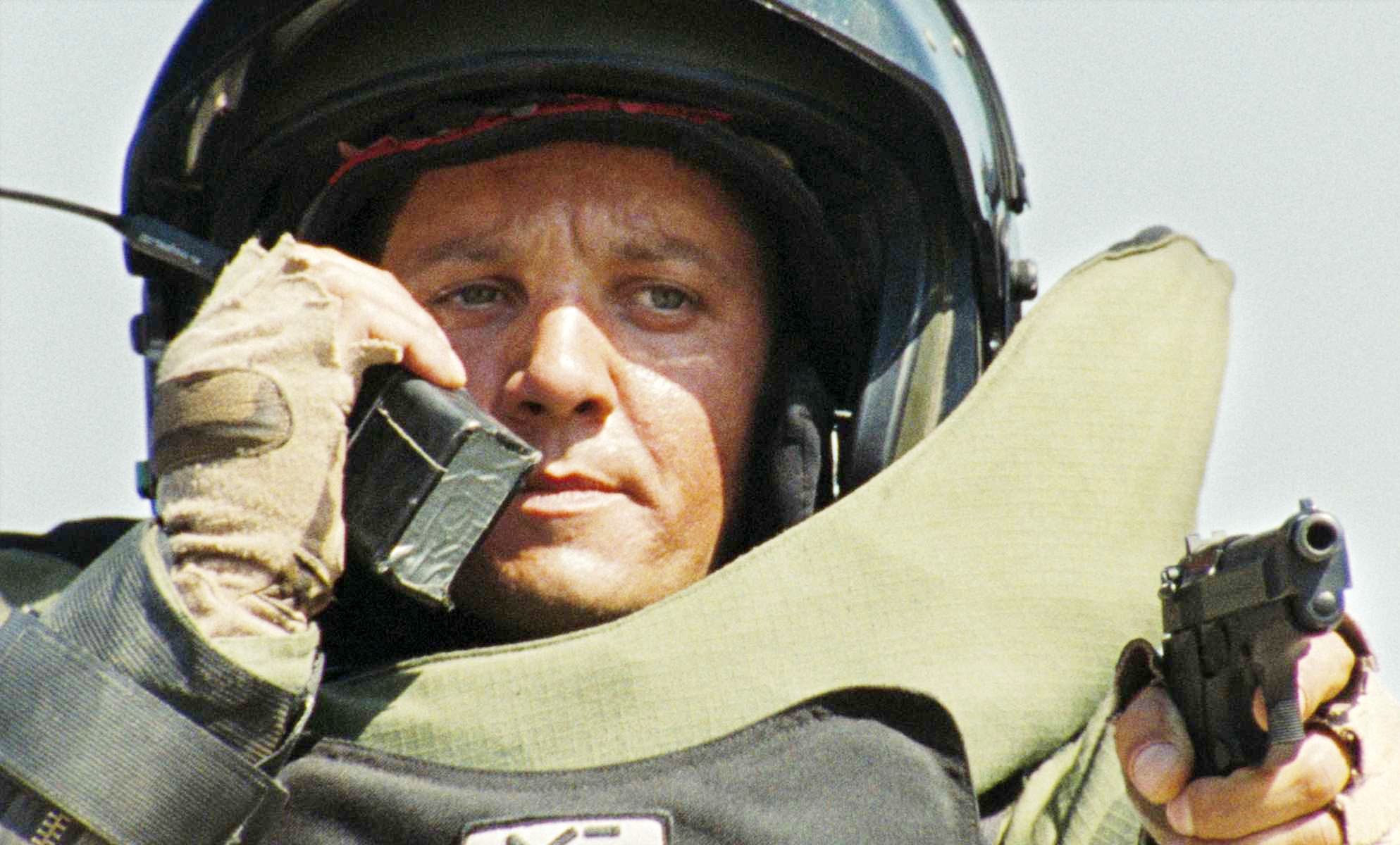Jeremy Renner in The Hurt Locker