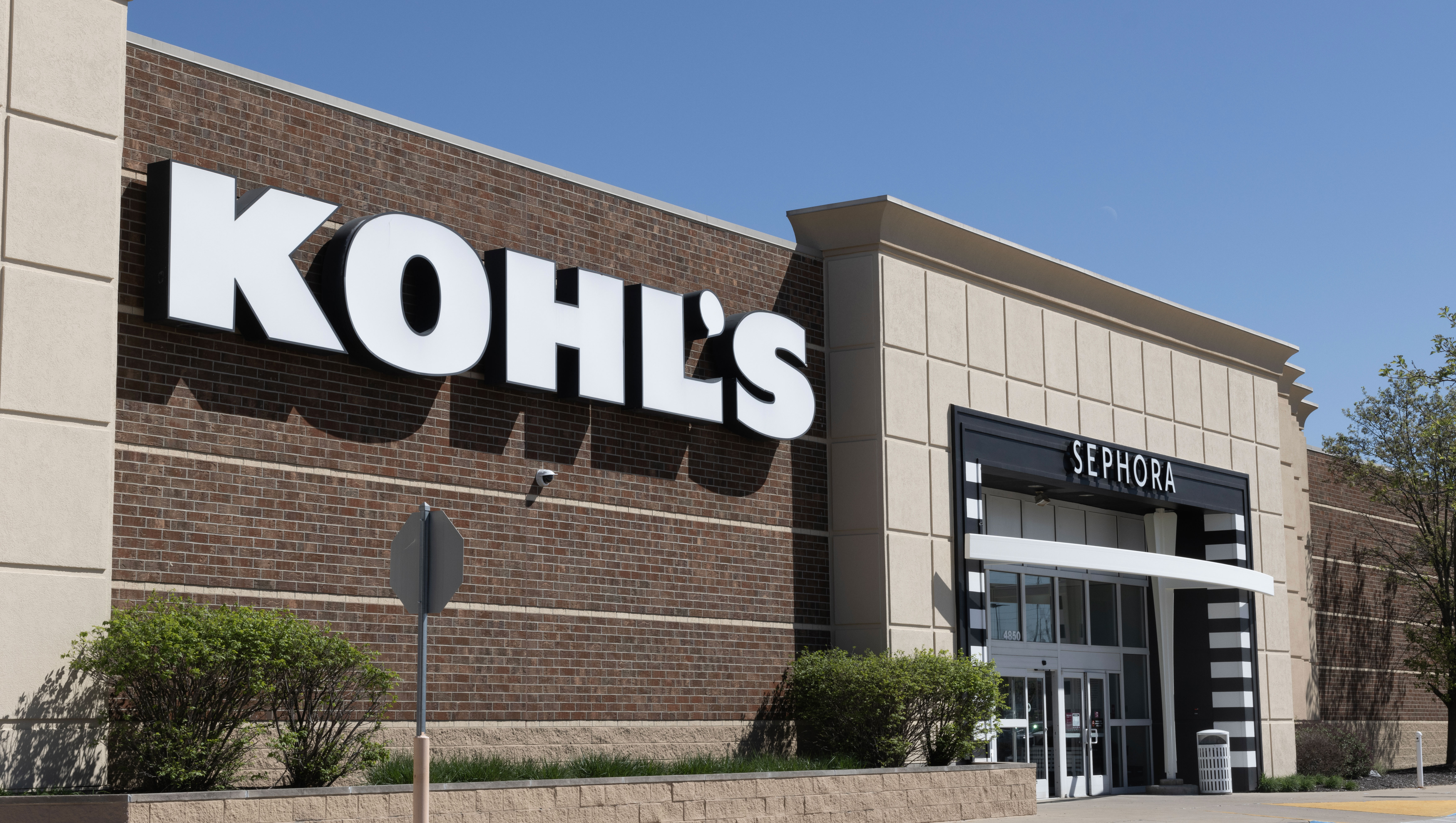 Kohl's chain department store. Kohl's has partnered with cosmetics giant Sephora to generate business. - stock photo