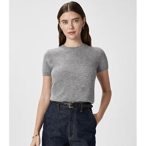 Quince Mongolian Cashmere Tee
