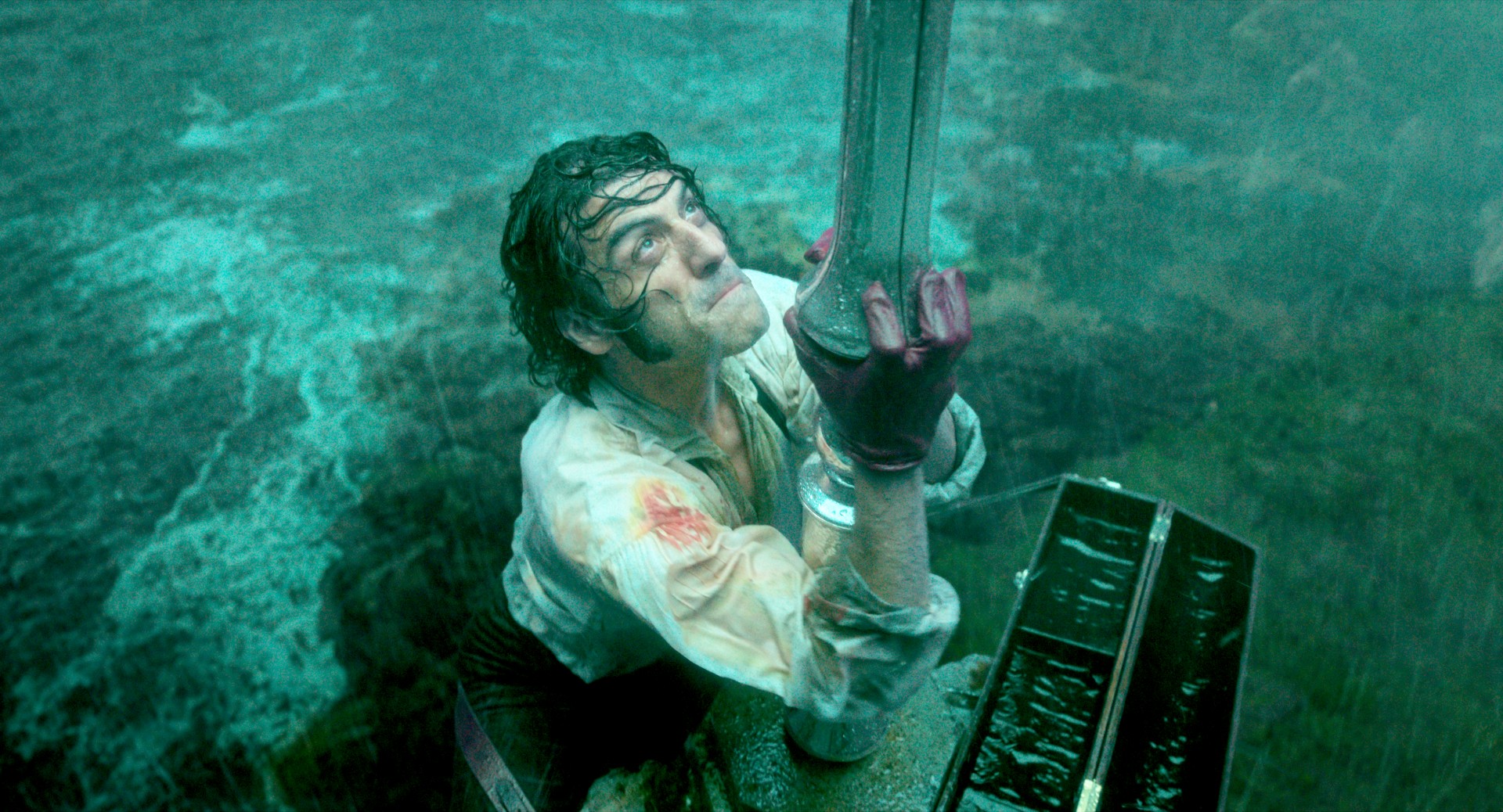 Oscar Isaac in Frankenstein