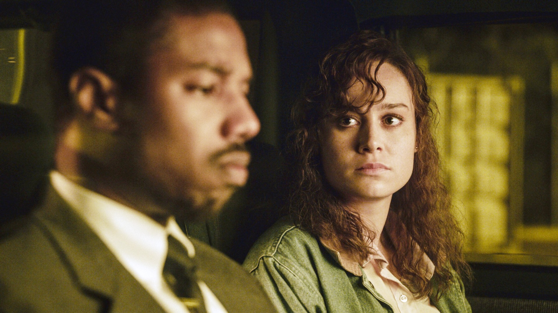 Michael B. Jordan, Brie Larson in Just Mercy