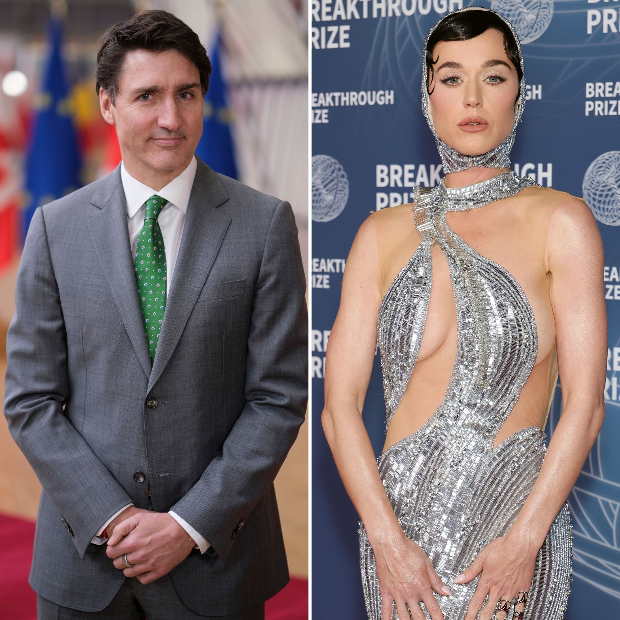 Justin Trudeau and Katy Perry