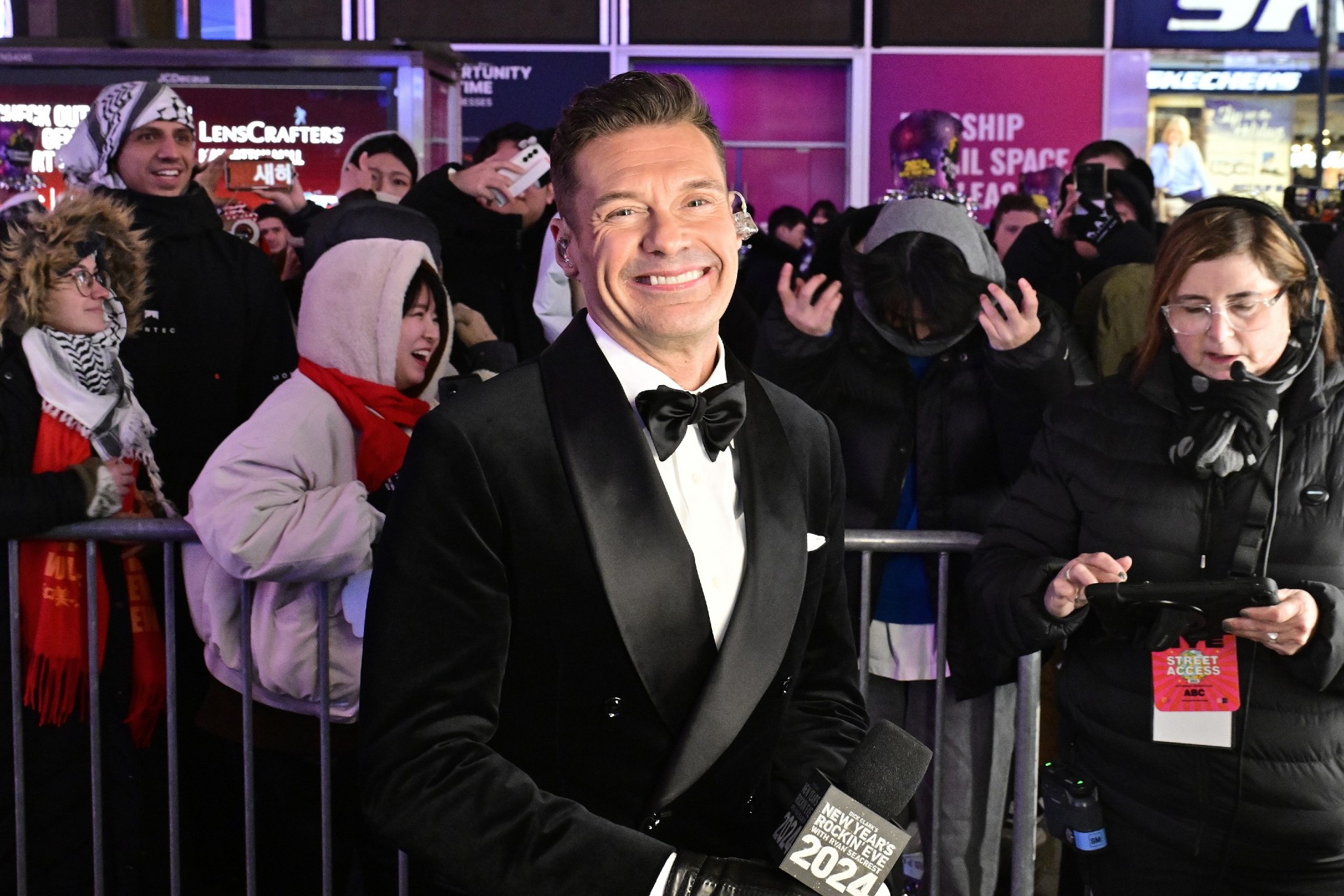 Ryan Seacrest in Dick Clark New Year's Rockin Eve with Ryan Seacrest