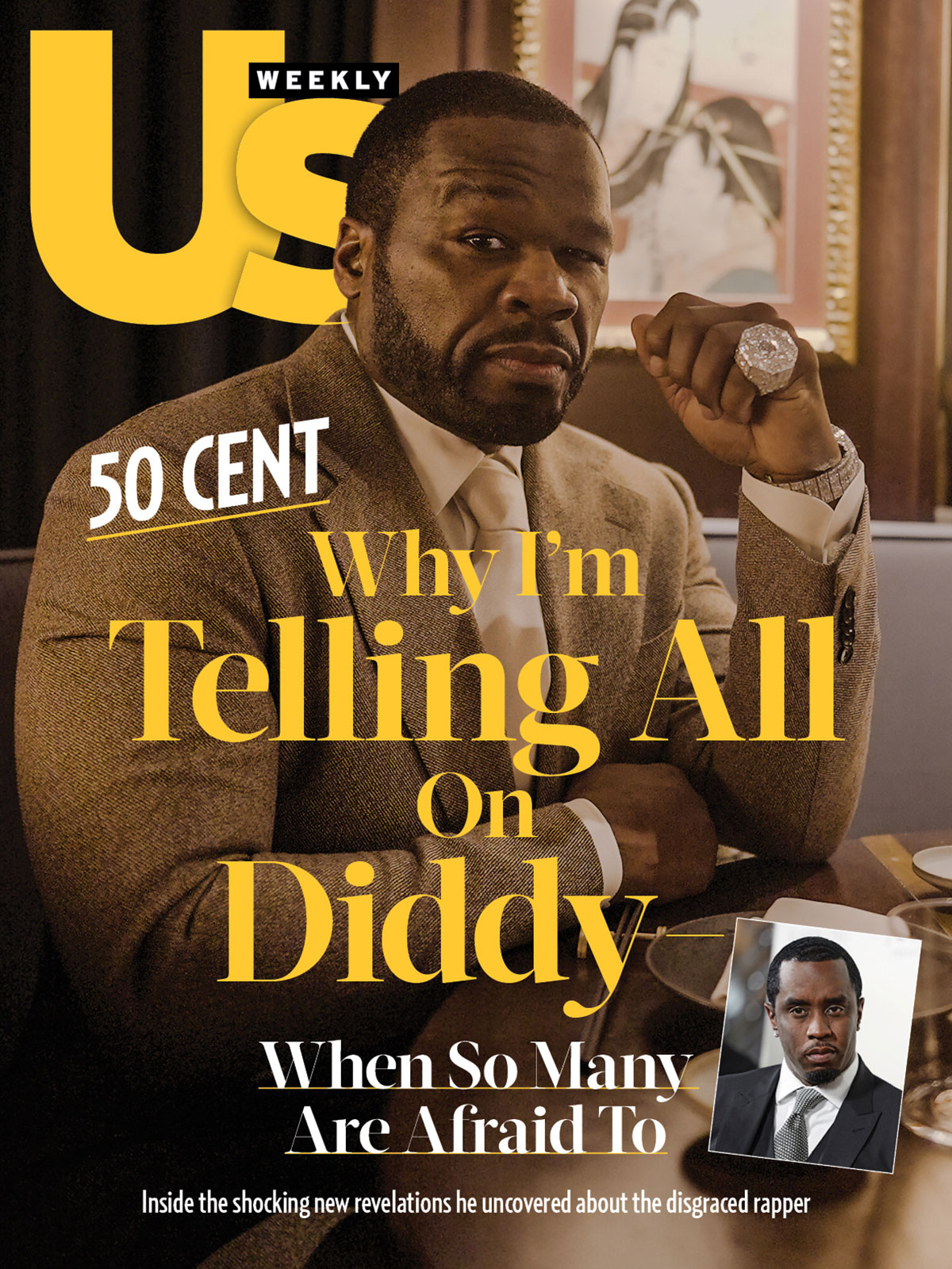 50 Cent 2551 Us Weekly Cover No Chip