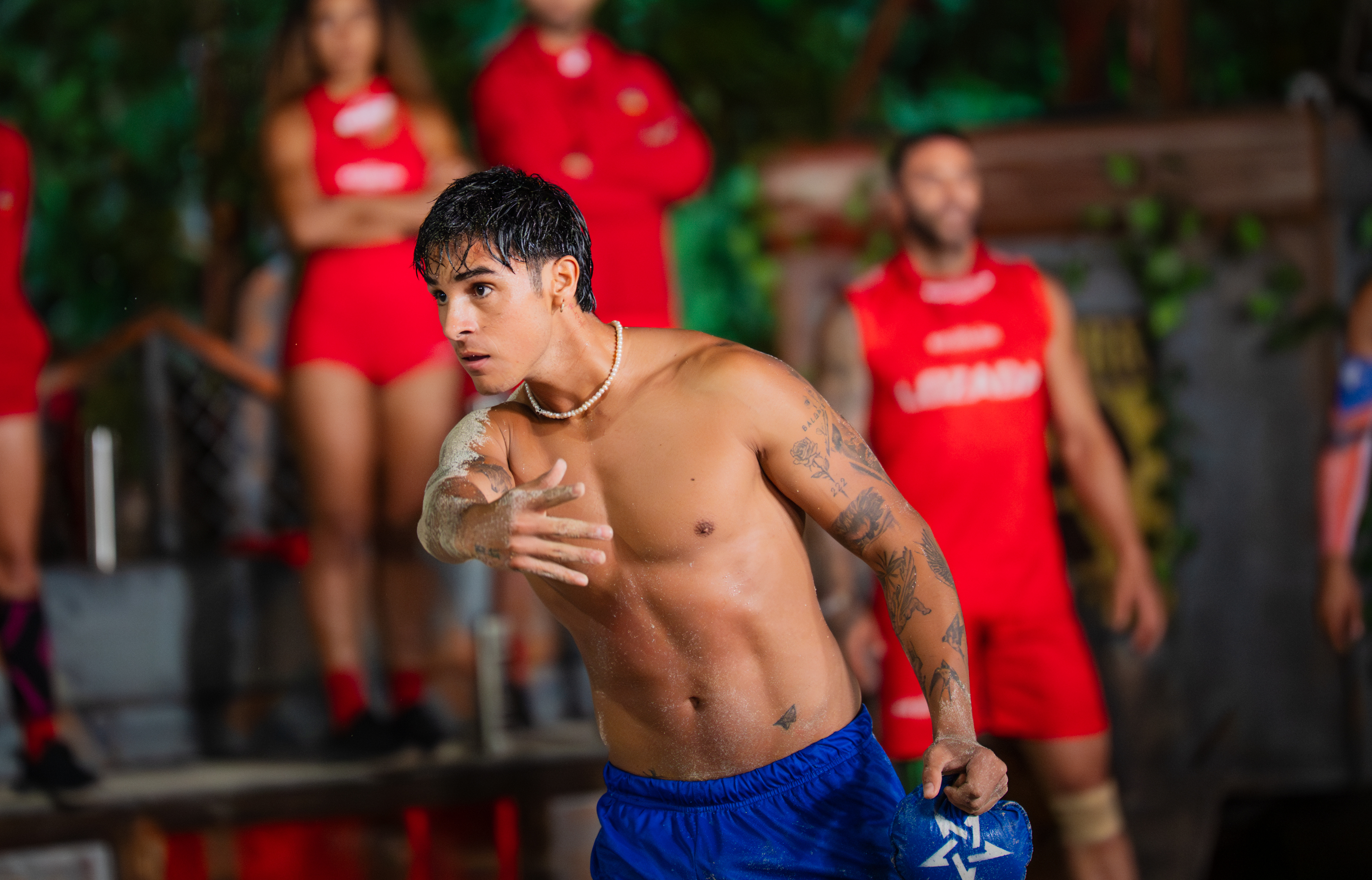 Matías Ochoa en 'Exatlón EEUU 2025'.