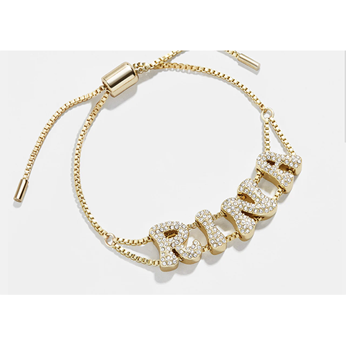 BaubleBar Pav&eacute; Bubble Slider Custom Bracelet