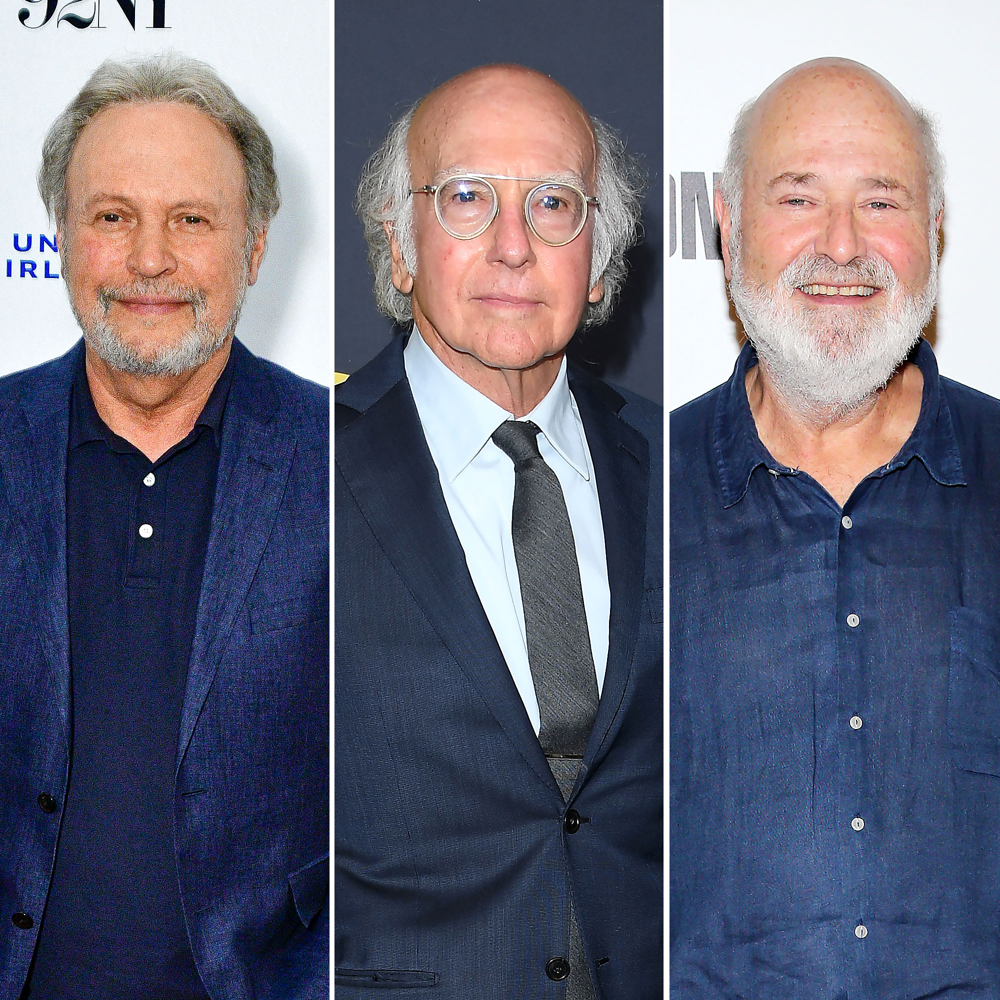 Billy Crystal and Larry David Spotted at Rob Reiner Home