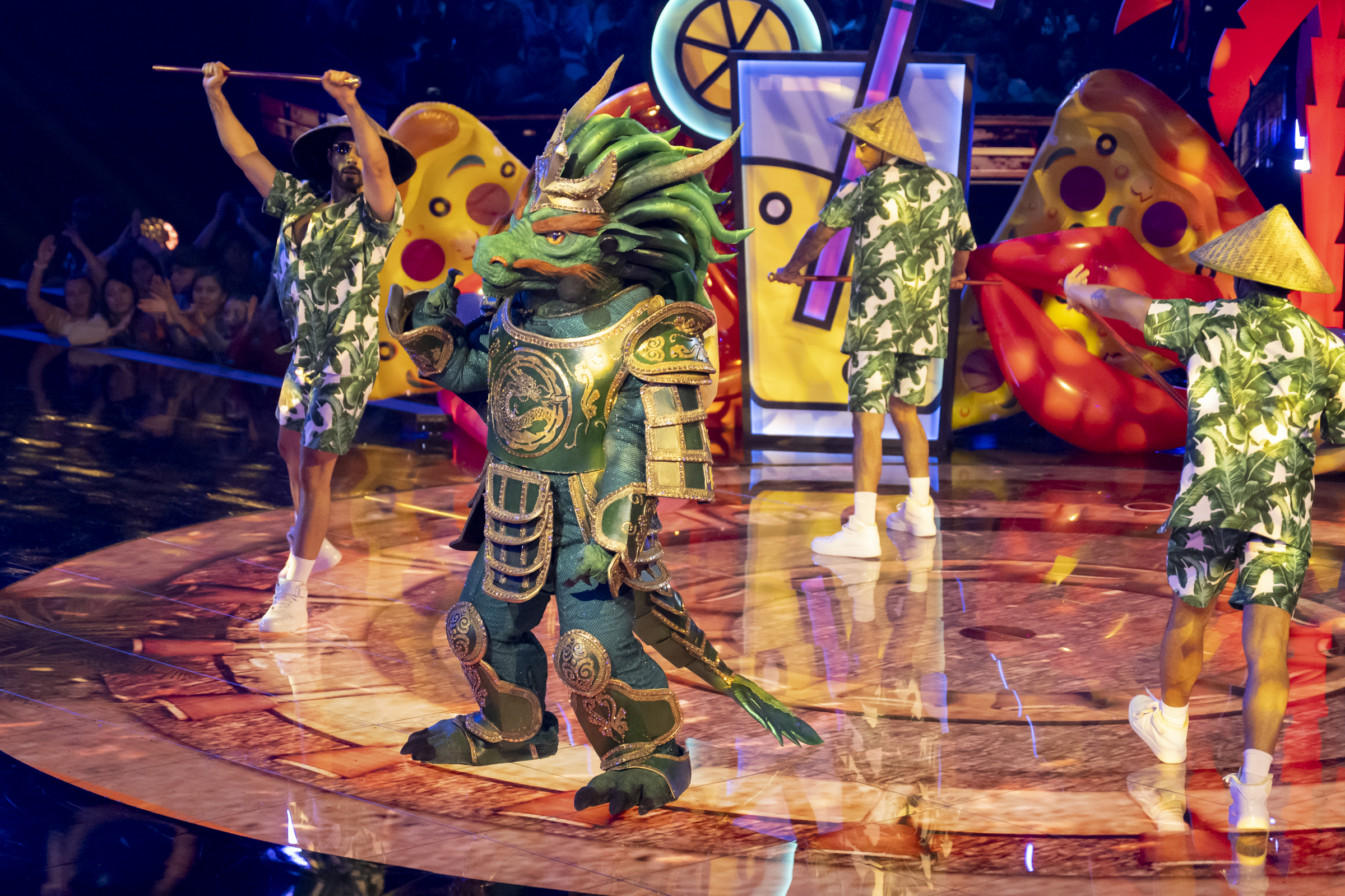 Eduardo España es 'Samurai' en 'Quién es la Máscara'.