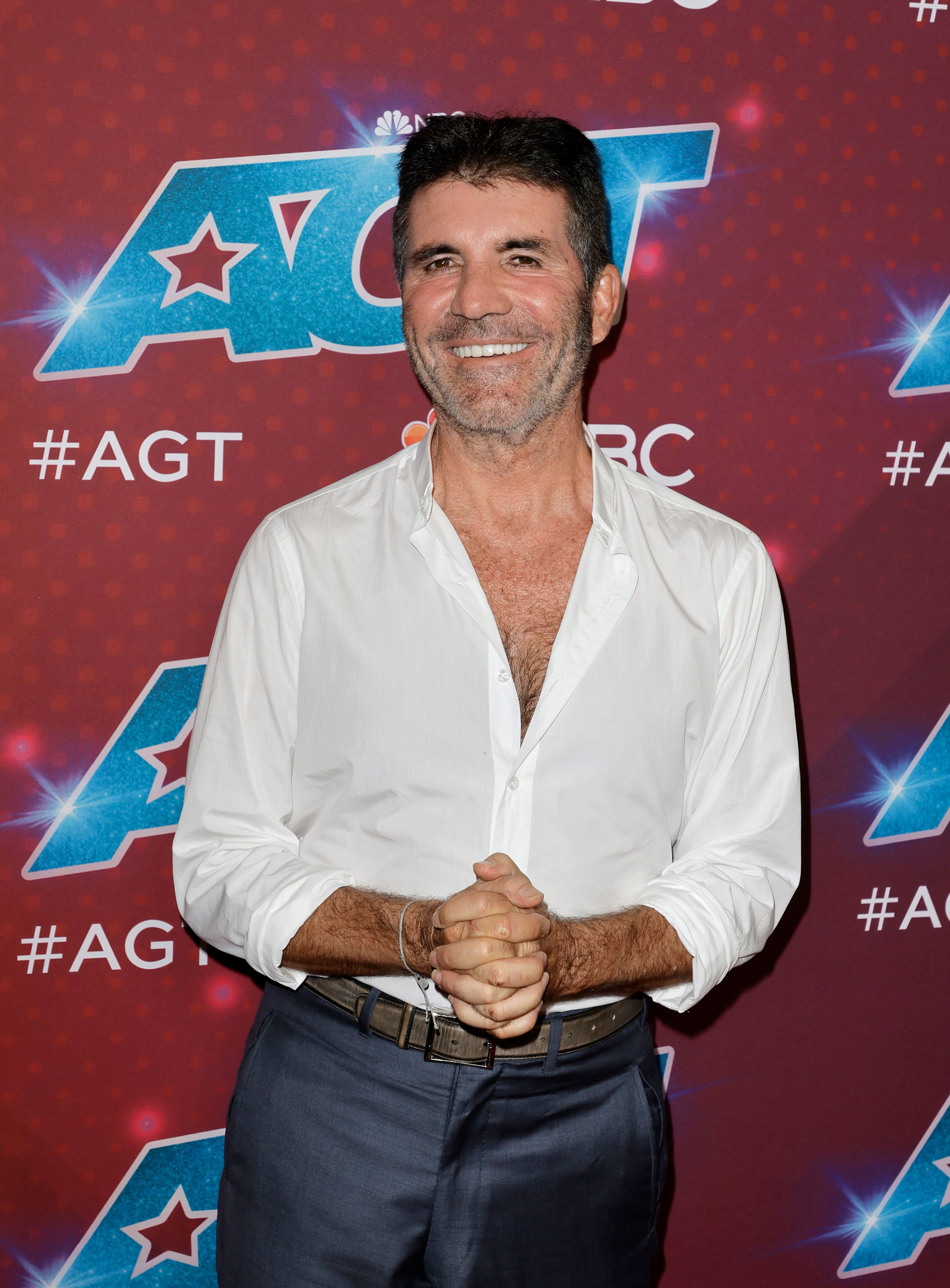 Simon Cowell on a red carpet