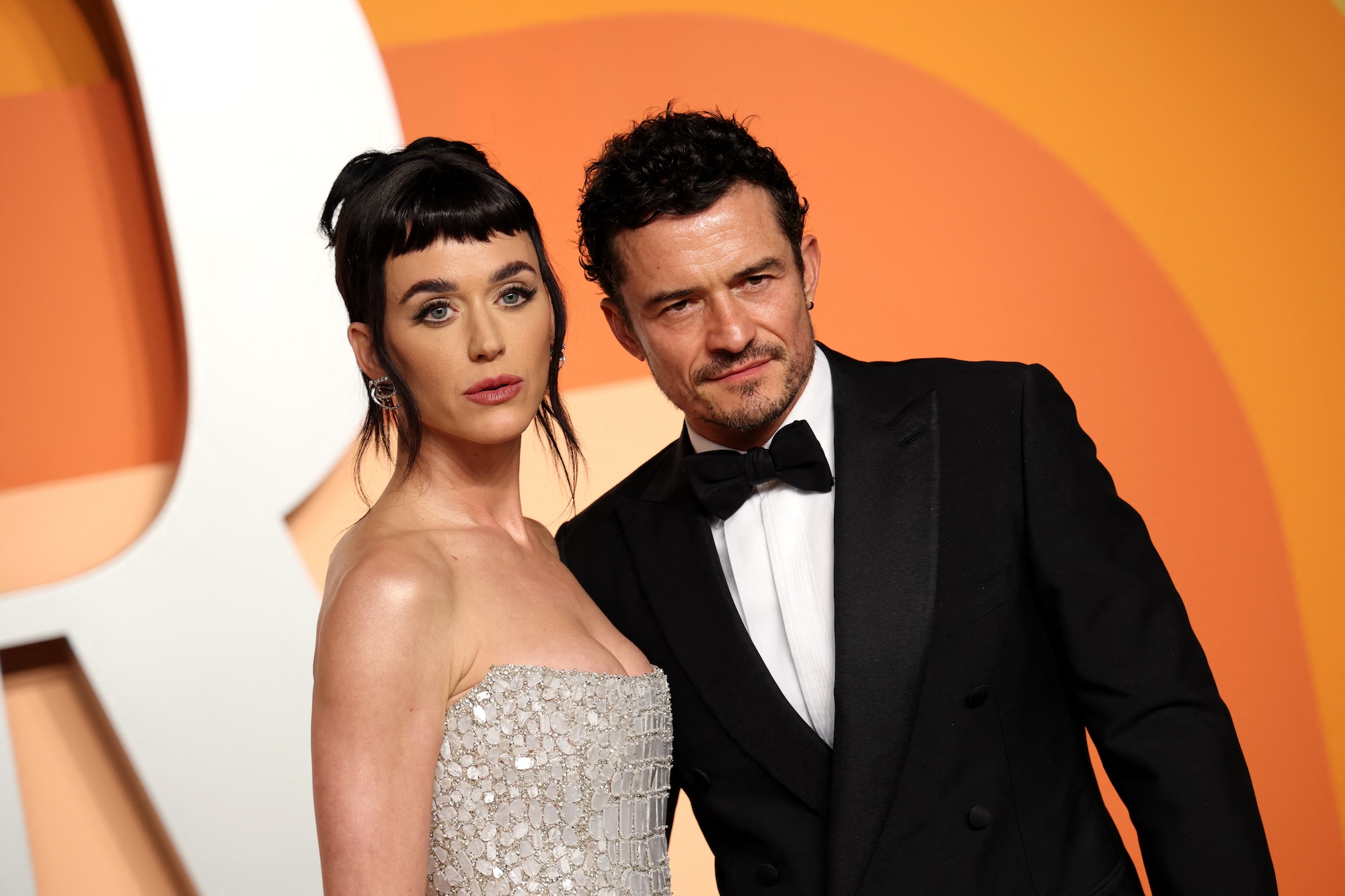 US-ENTERTAINMENT-FILM-AWARD-OSCARS-VANITY FAIR, Katy Perry Orlando Bloom