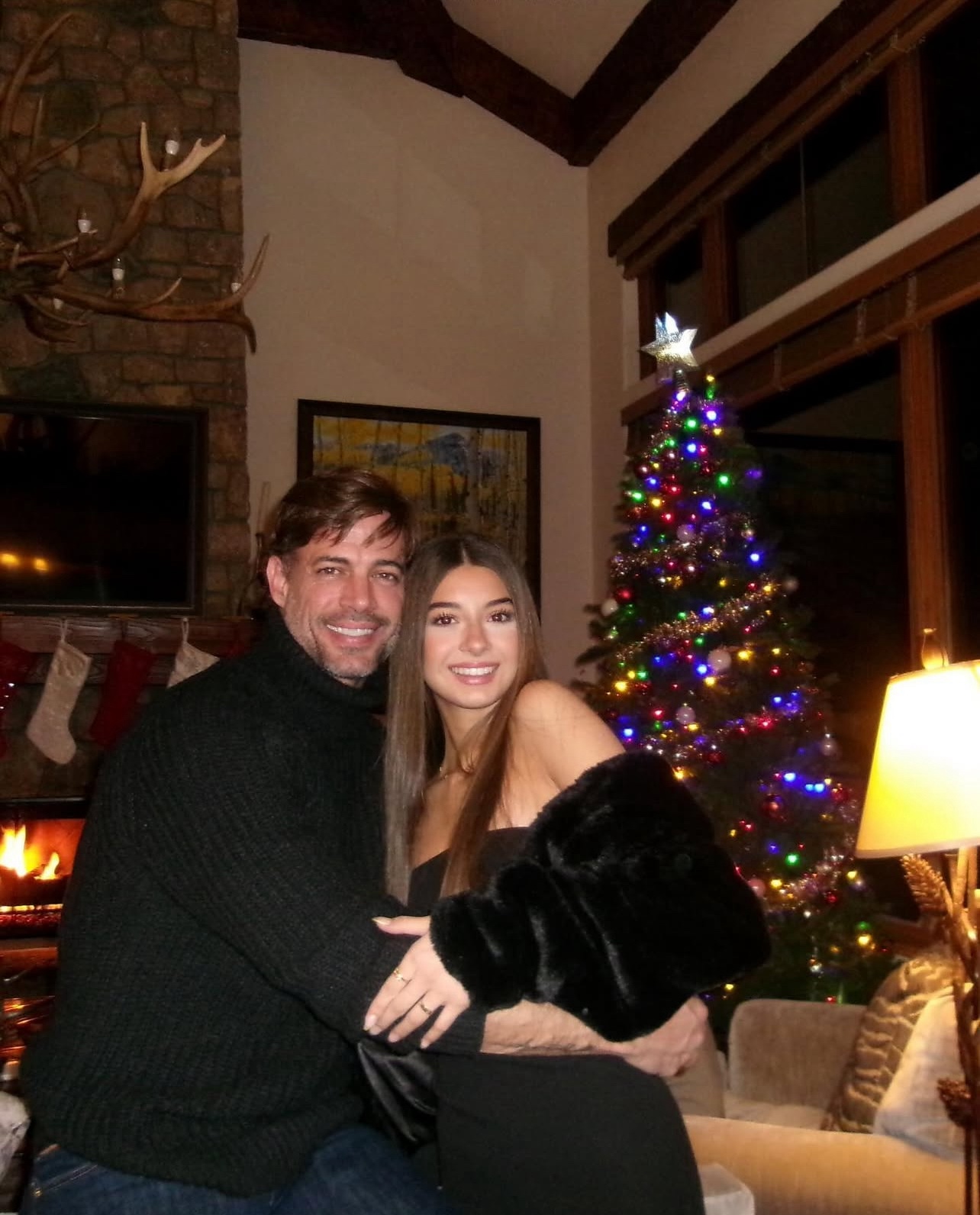 Wiliam Levy y su hija Kailey